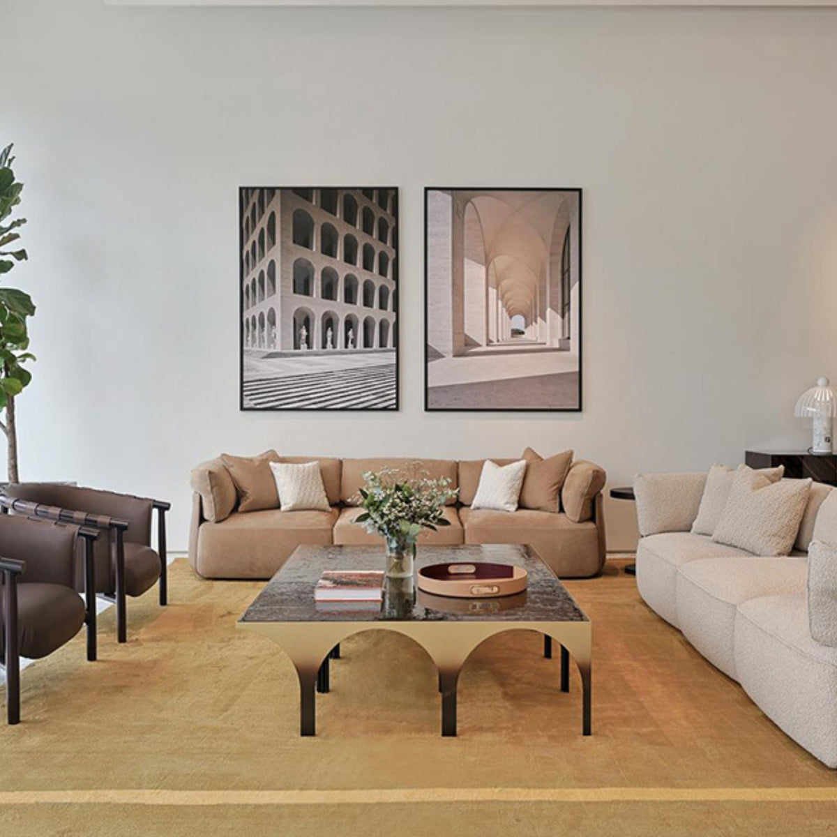 Canapé Peekasit de Fendi Casa