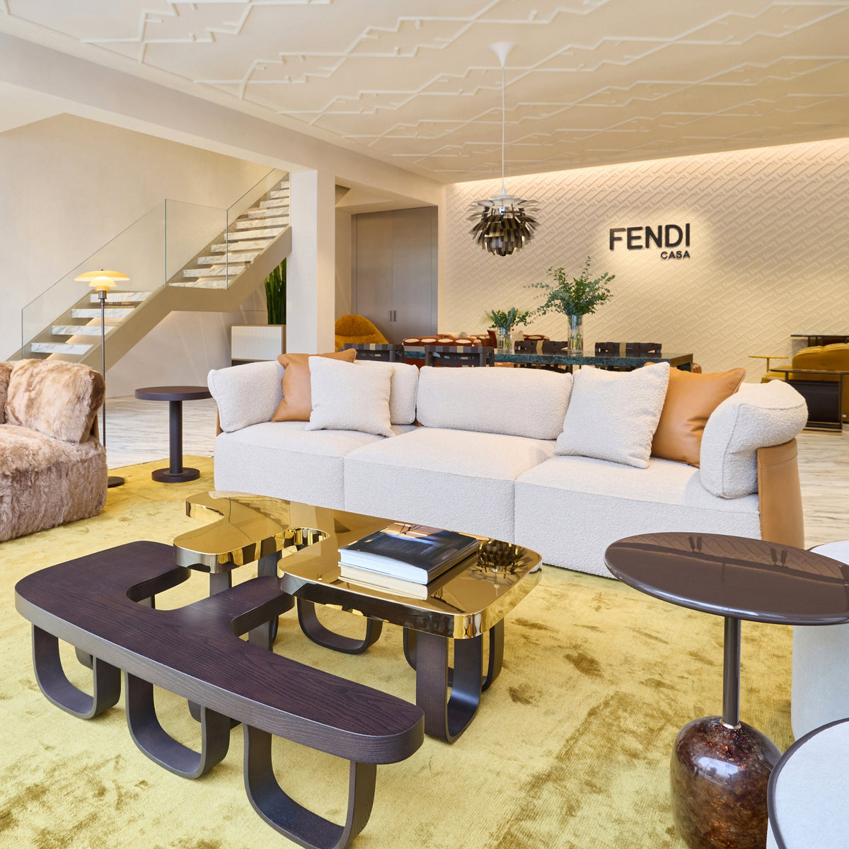 Canapé Peekasit de Fendi Casa