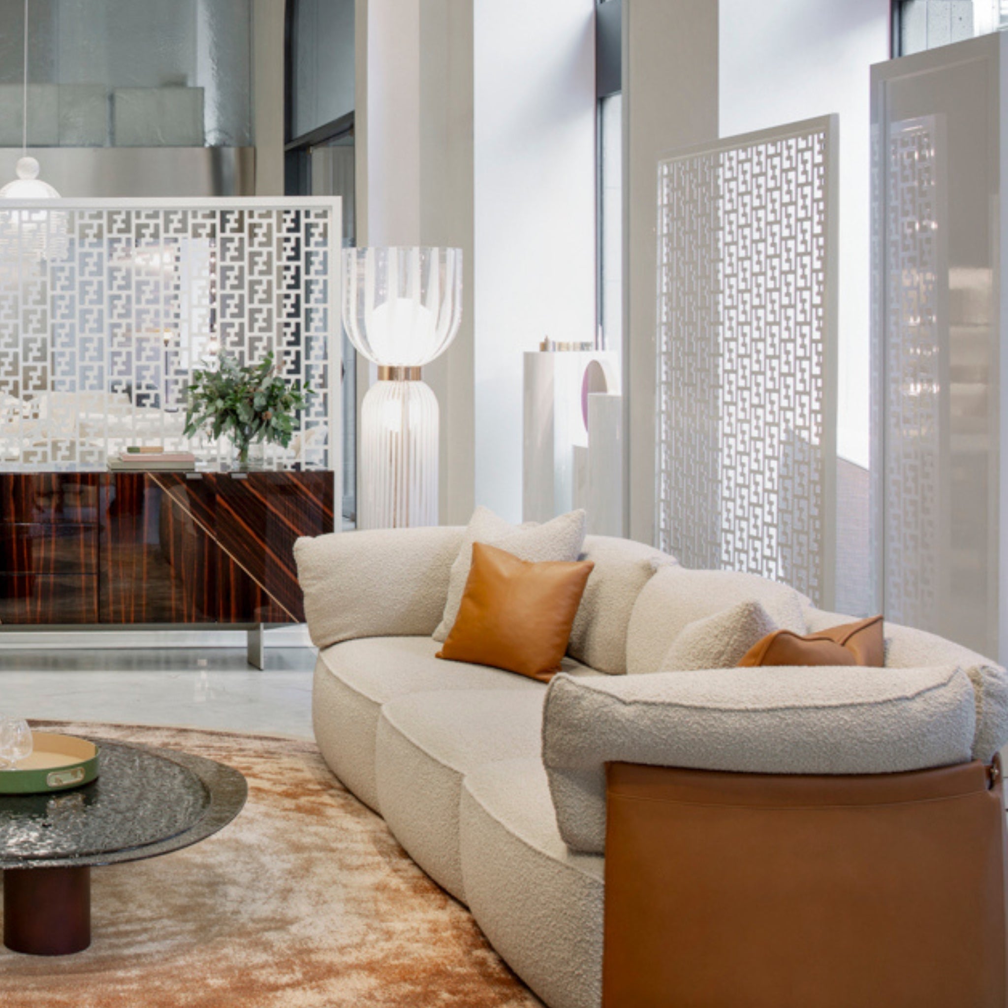 Canapé Peekasit de Fendi Casa