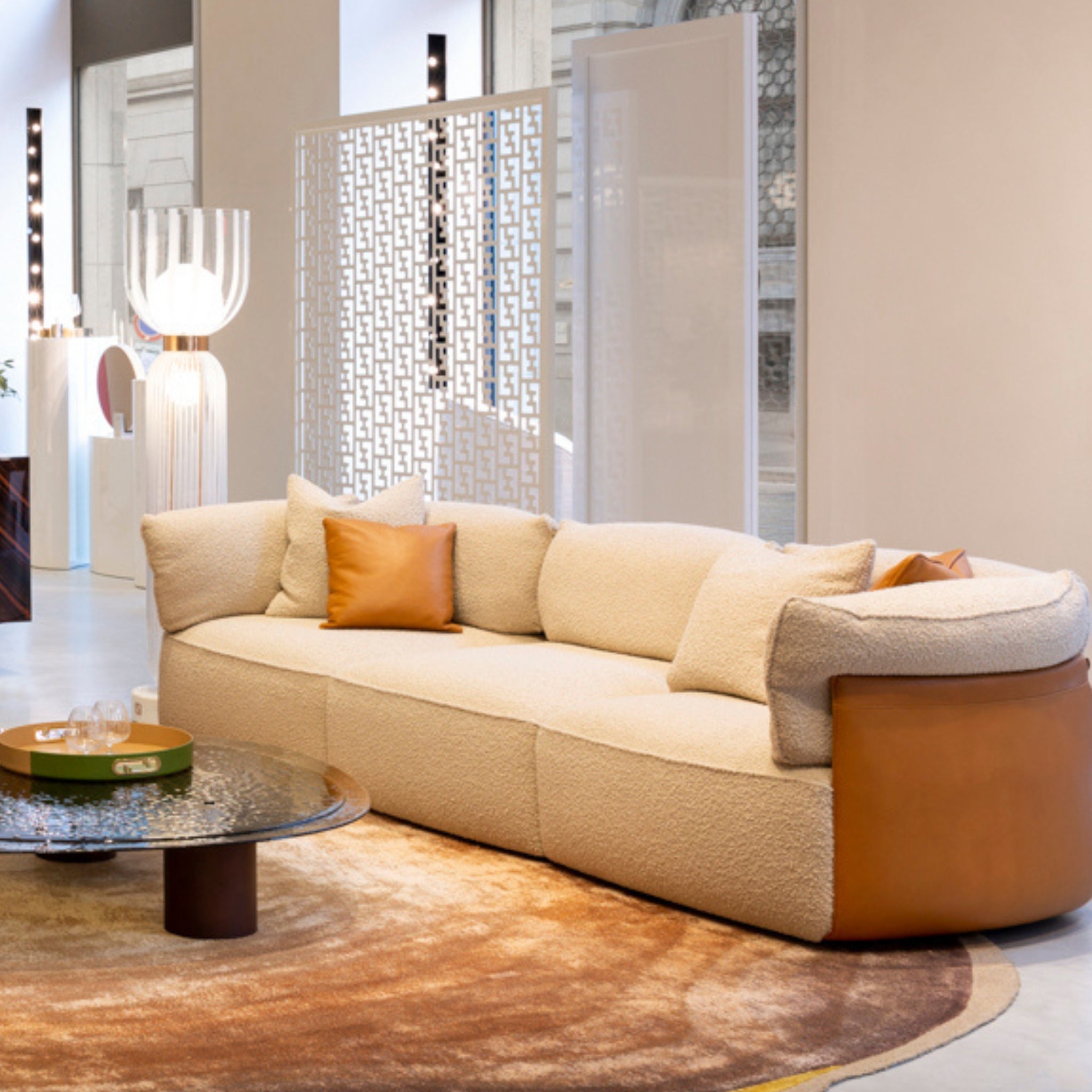 Canapé Peekasit de Fendi Casa