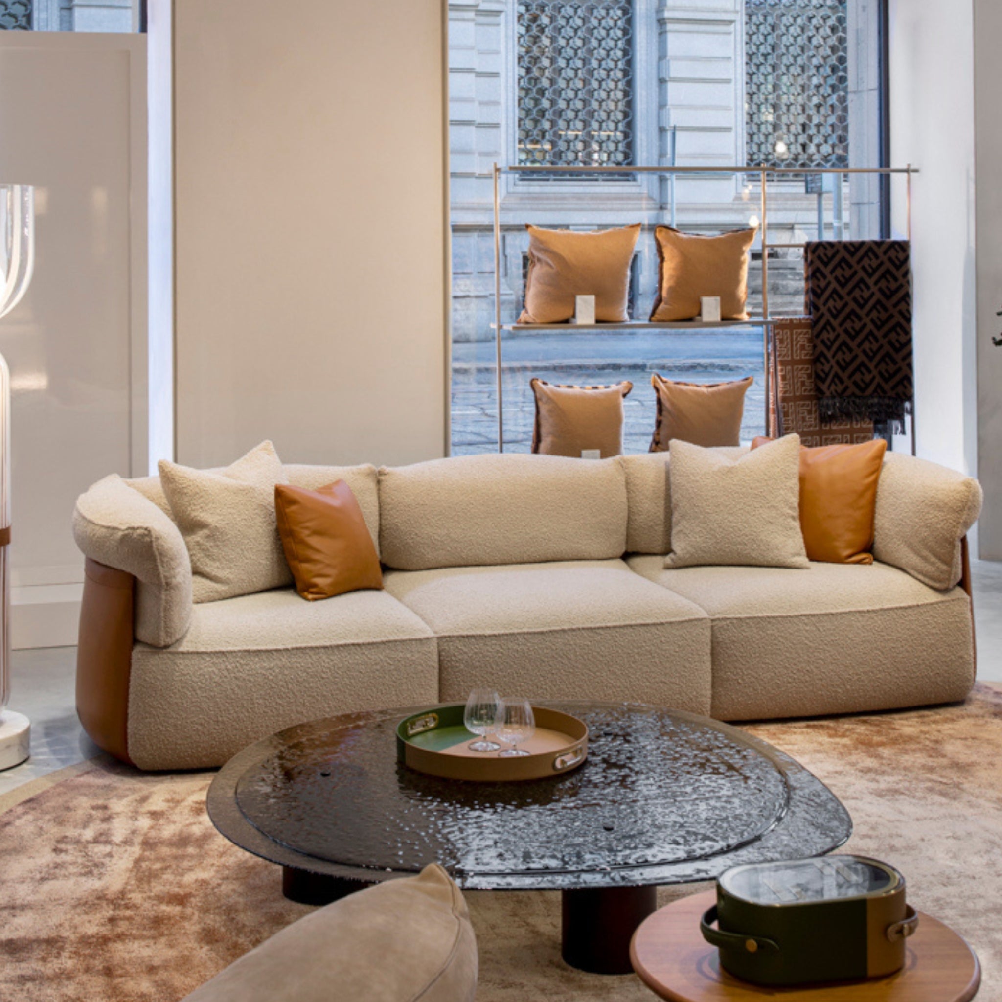 Canapé Peekasit de Fendi Casa