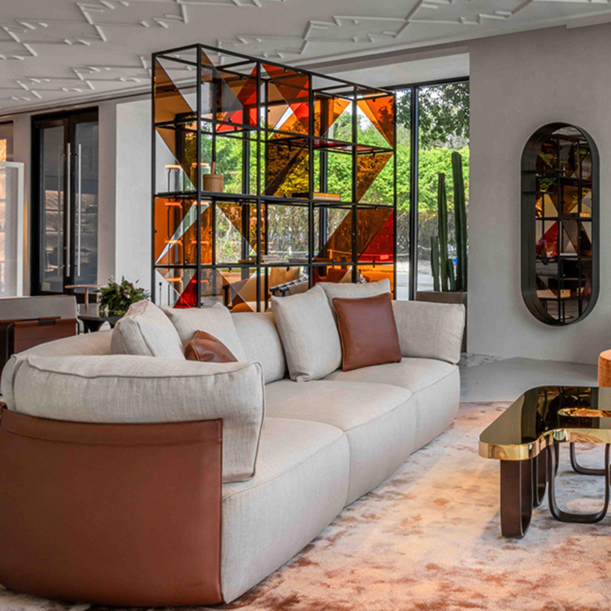 Canapé Peekasit de Fendi Casa