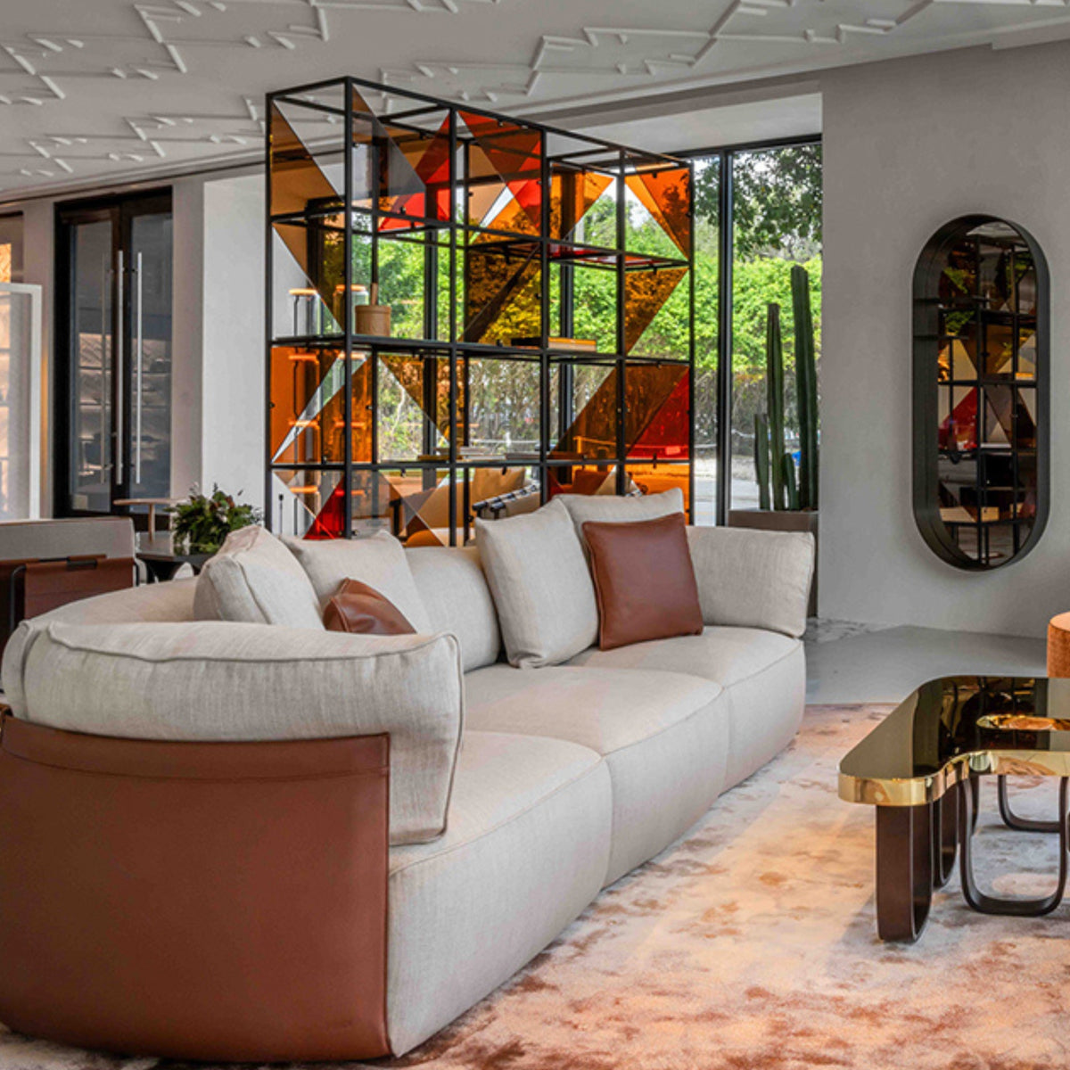 Canapé Peekasit de Fendi Casa