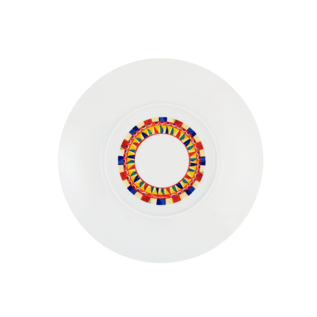 Assiette de service en porcelaine Carretto Sicilano de Dolce & Gabbana Casa