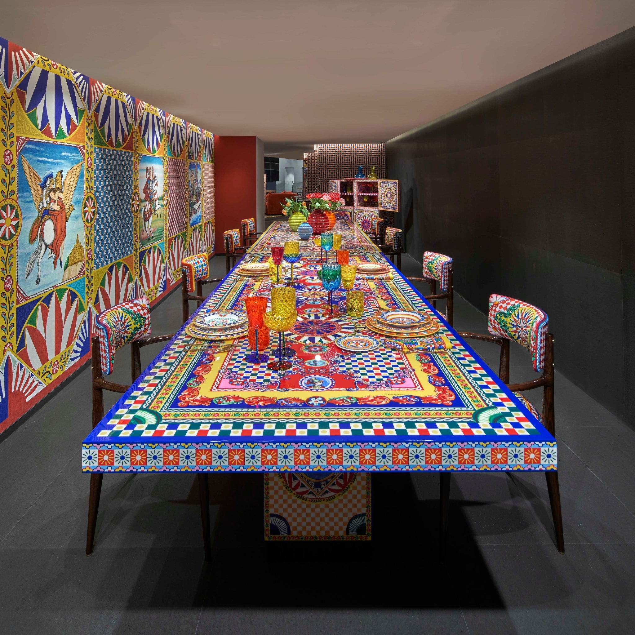 Chaise Gladiolo par Dolce & Gabbana Casa