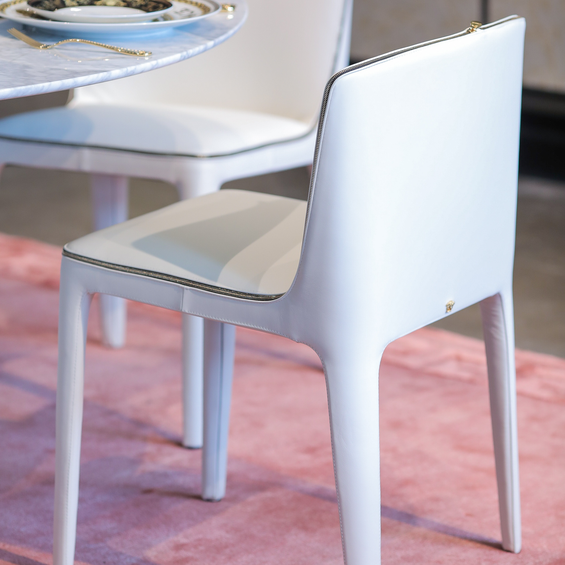 Chaise de salle à manger Medusa Trono de versace home