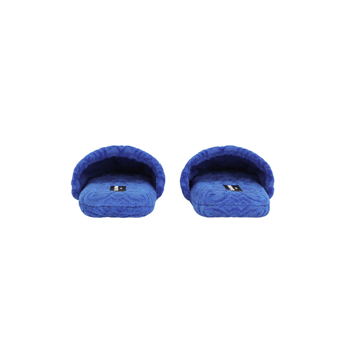 Chaussons en coton éponge jacquard DG Logo de Dolce & Gabbana Casa