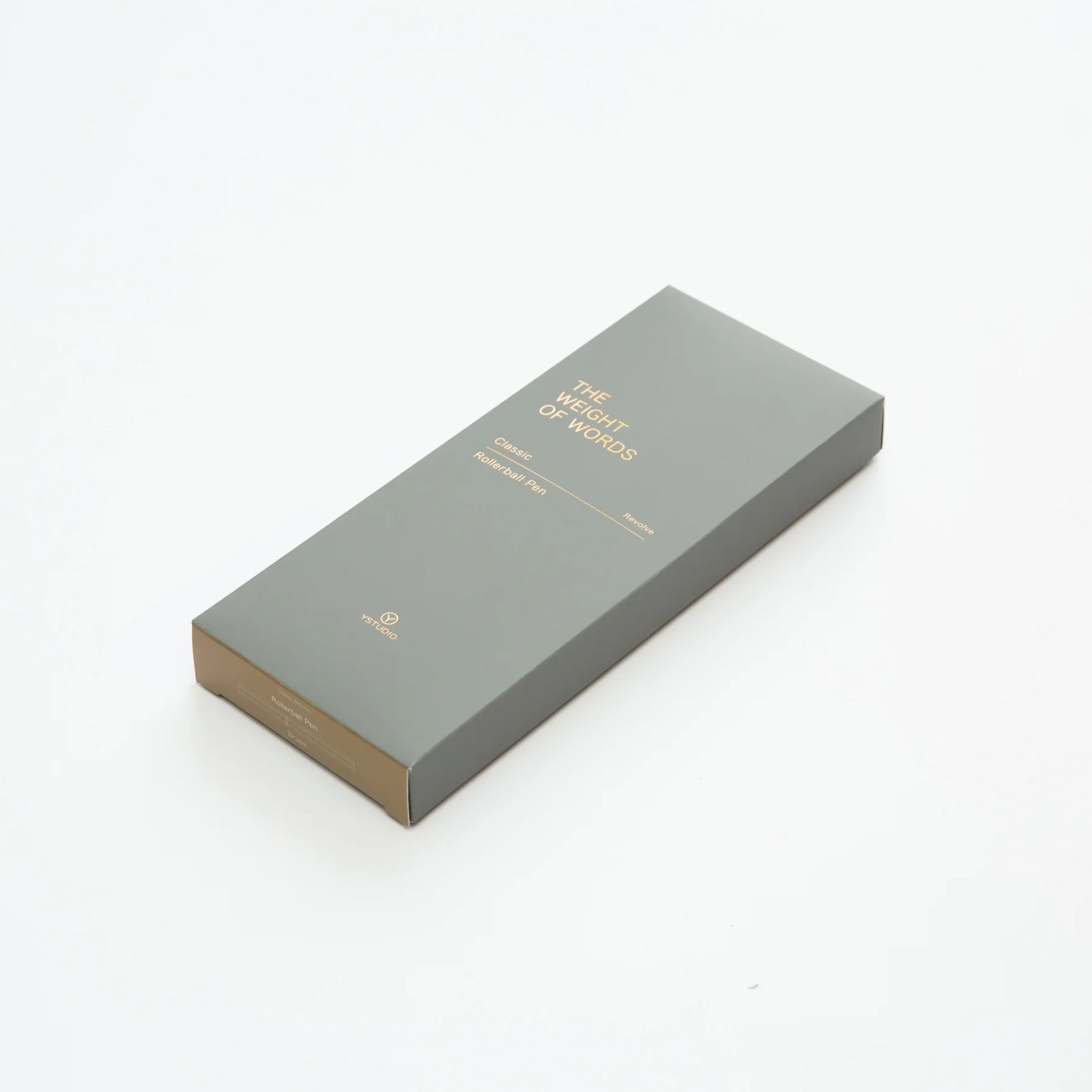 Stylo roller Classic Revolve brass de YStudio