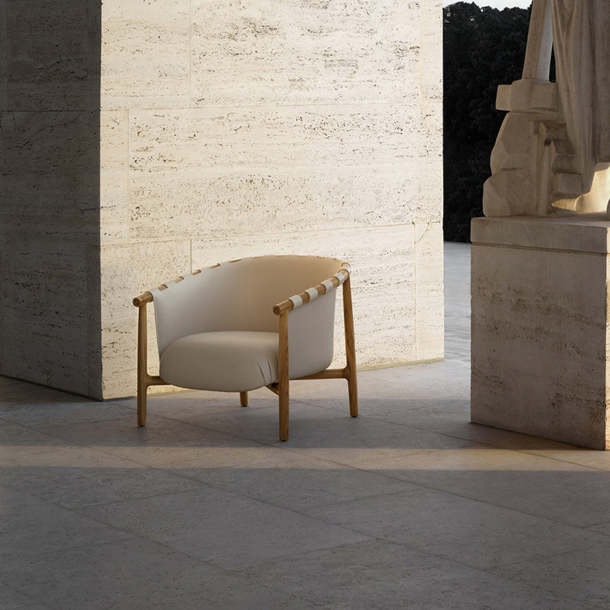 Fauteuil Cleo de Fendi Casa