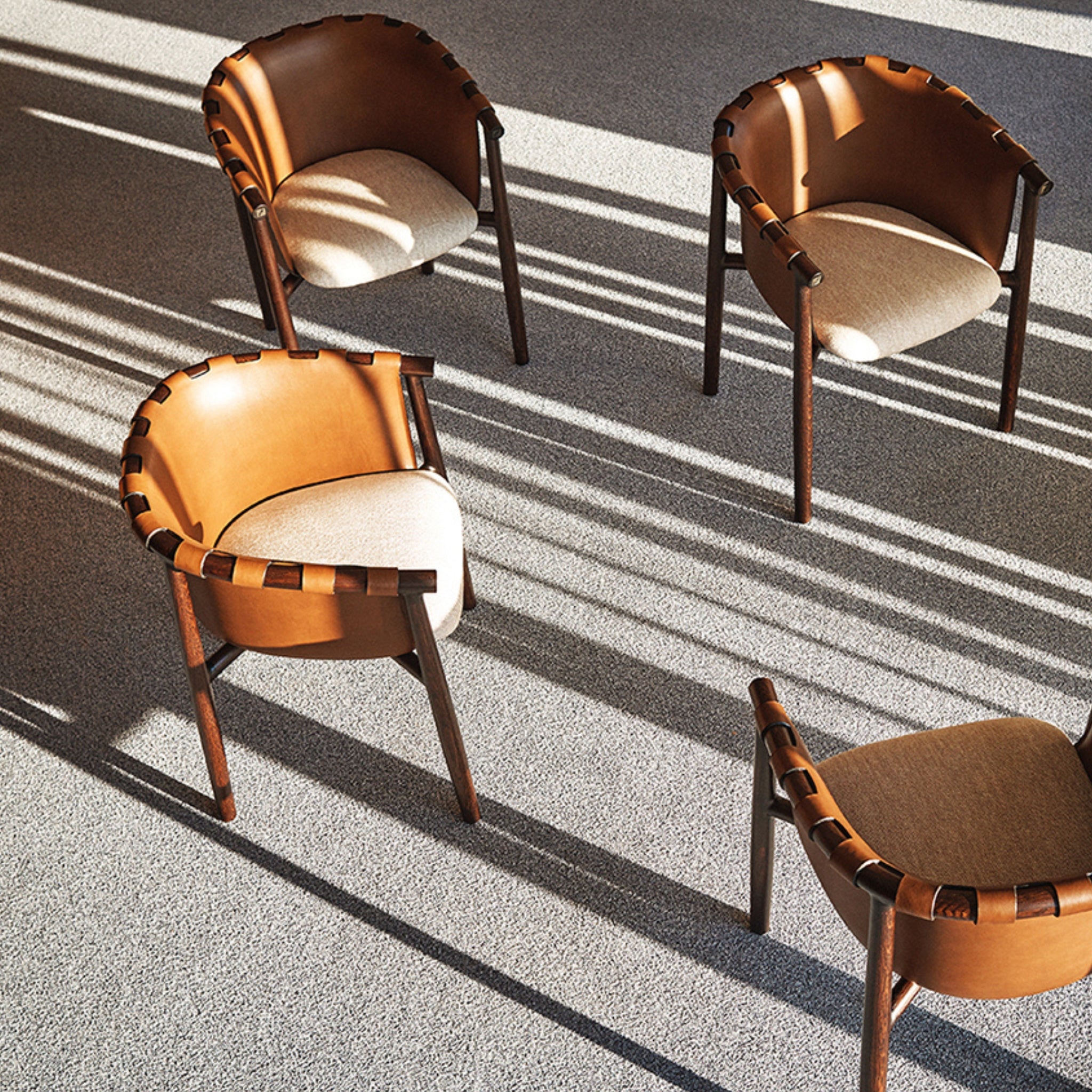 Chaise Cleo de Fendi Casa
