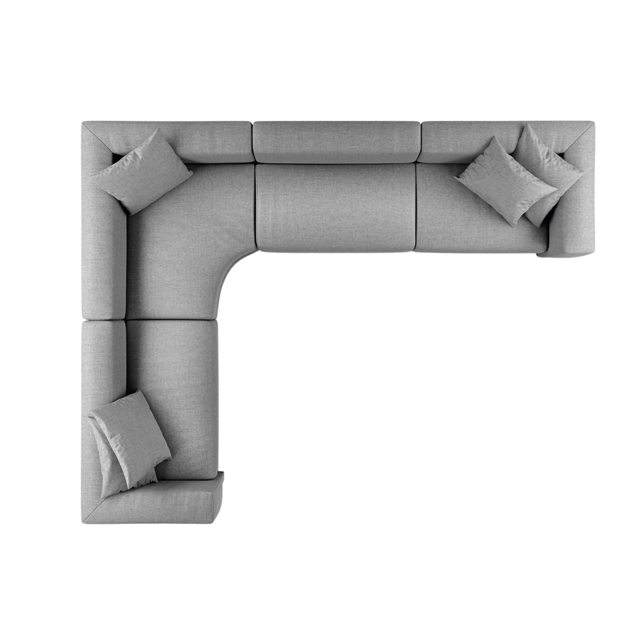 Canapé modulaire Elissa Sectional par Gallotti&Radice