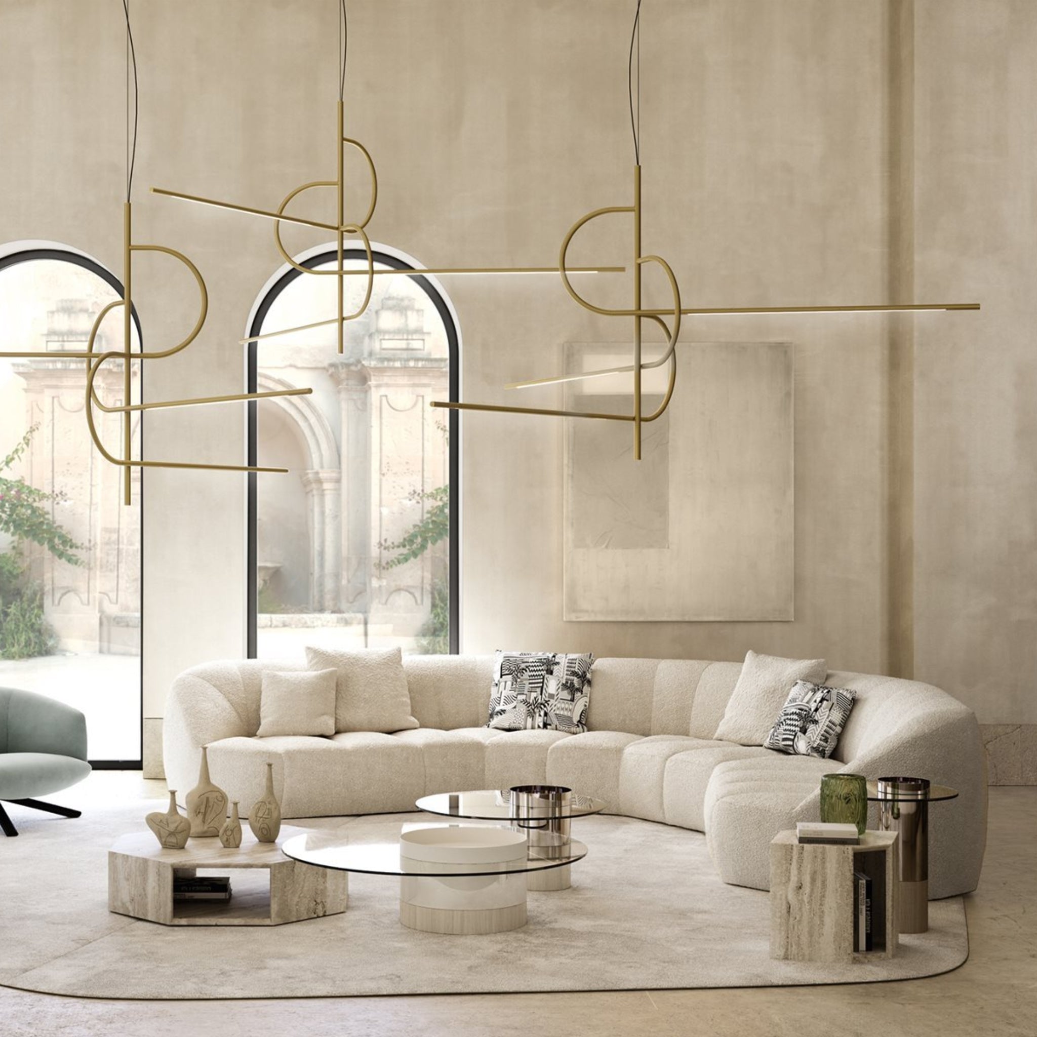Canapé modulaire Cloud Infinity par Gallotti&Radice