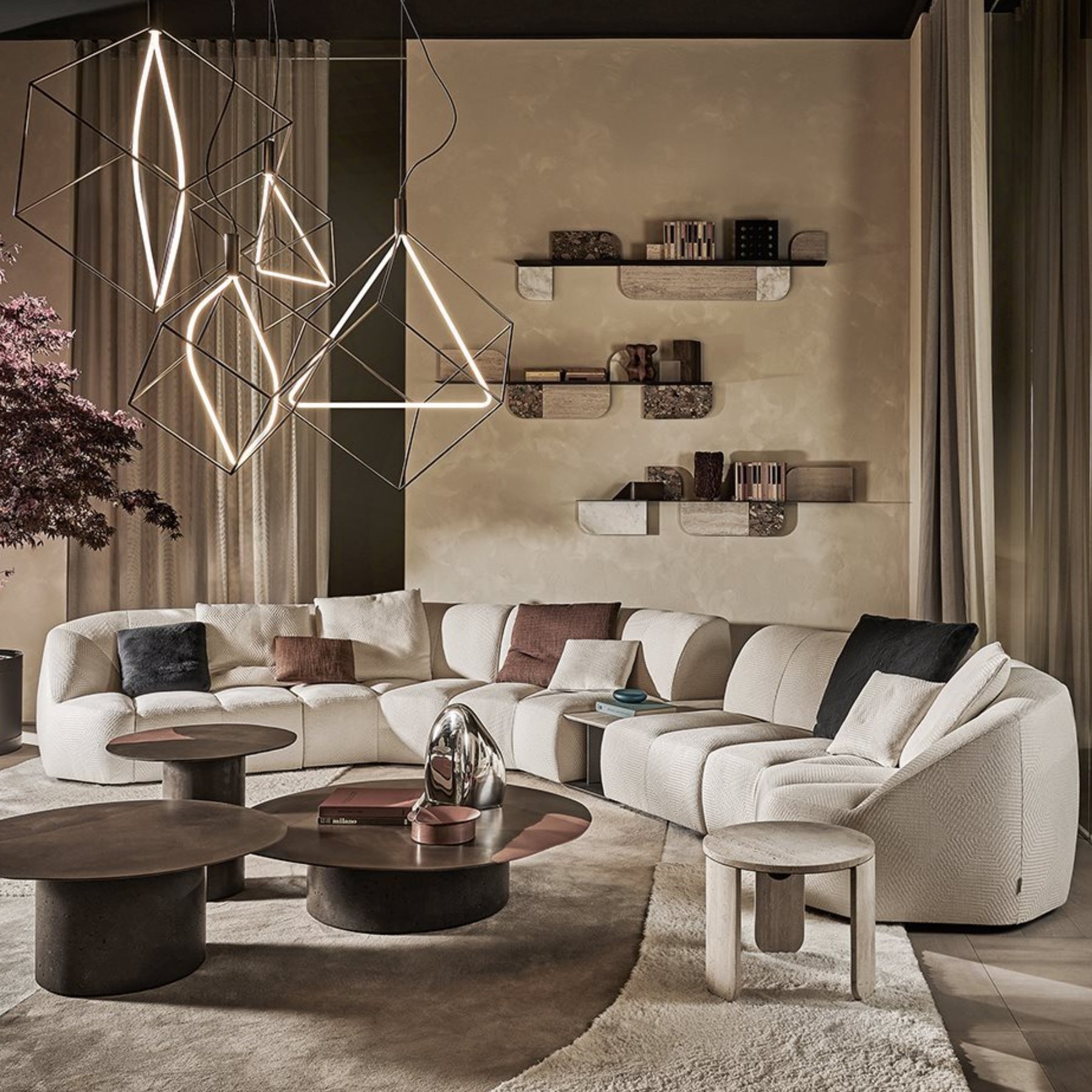 Canapé modulaire Cloud Infinity par Gallotti&Radice