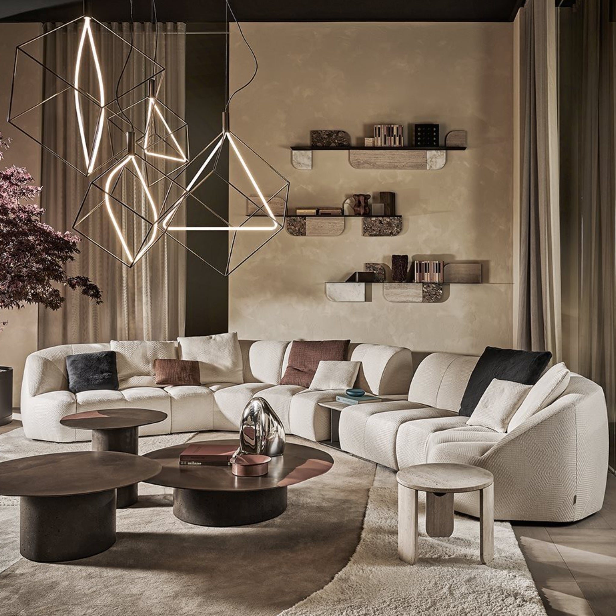 Canapé modulaire Cloud Infinity par Gallotti&Radice