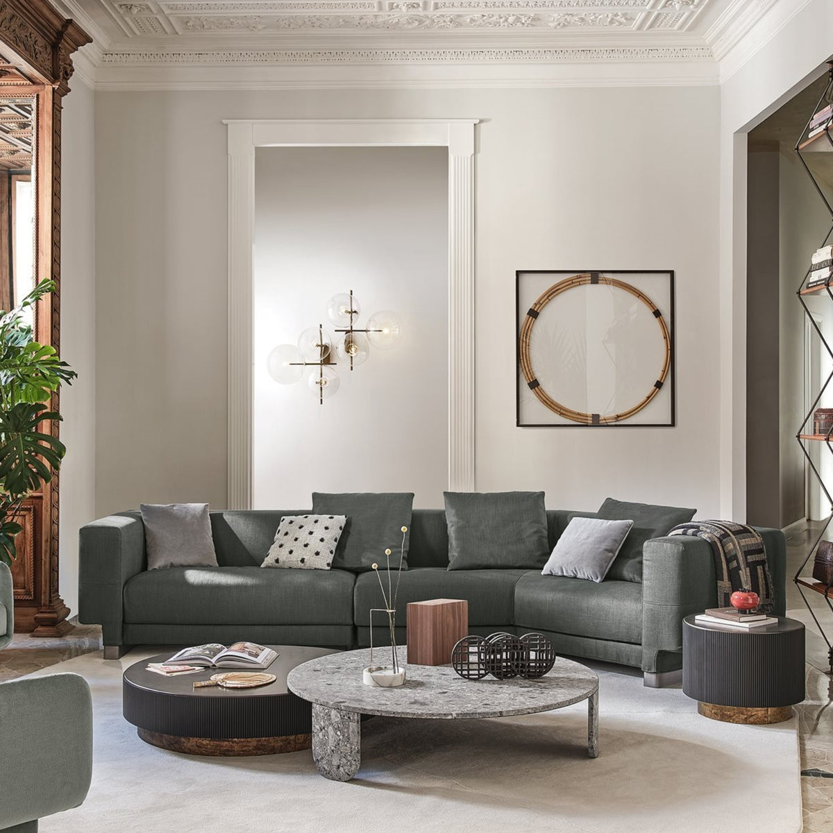 Canapé modulaire Elissa Sectional par Gallotti&Radice