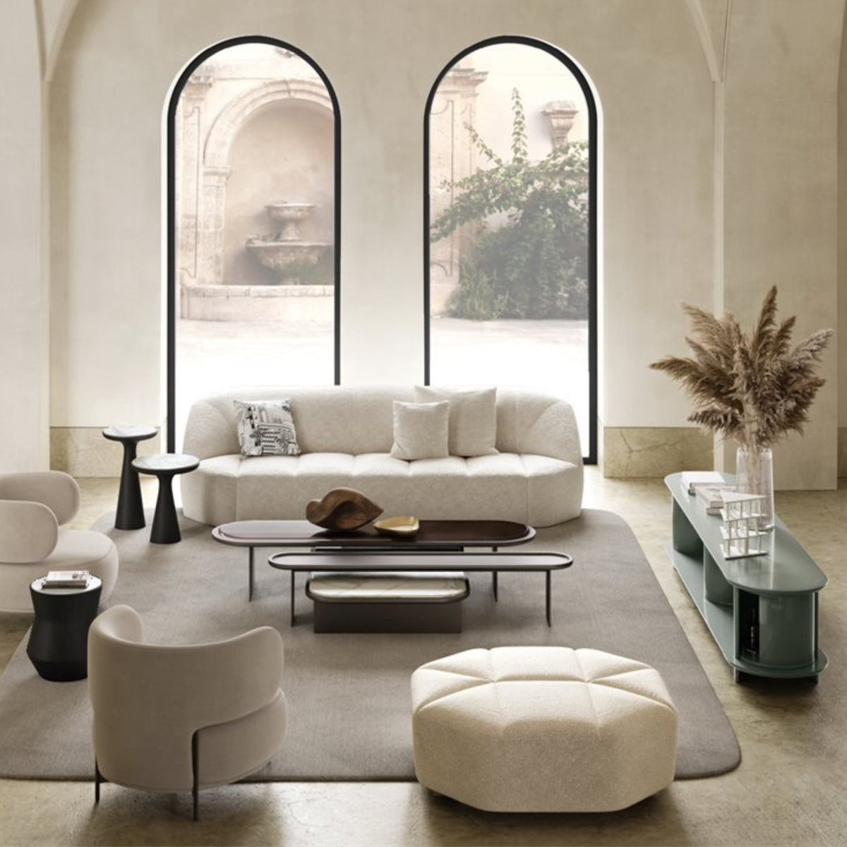 Pouf Cloud par Gallotti&Radice