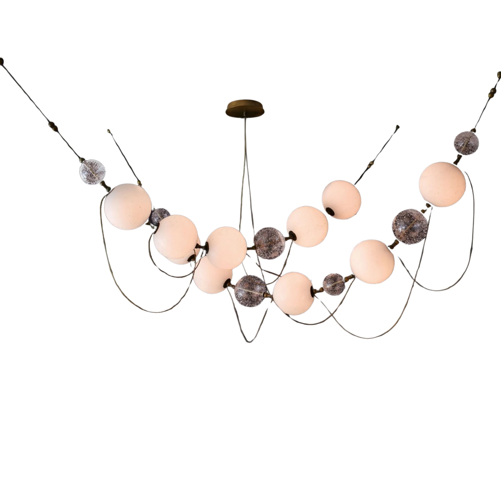 Coco-de-Mer ceiling lamp by Larose Guyon | Maison Territo