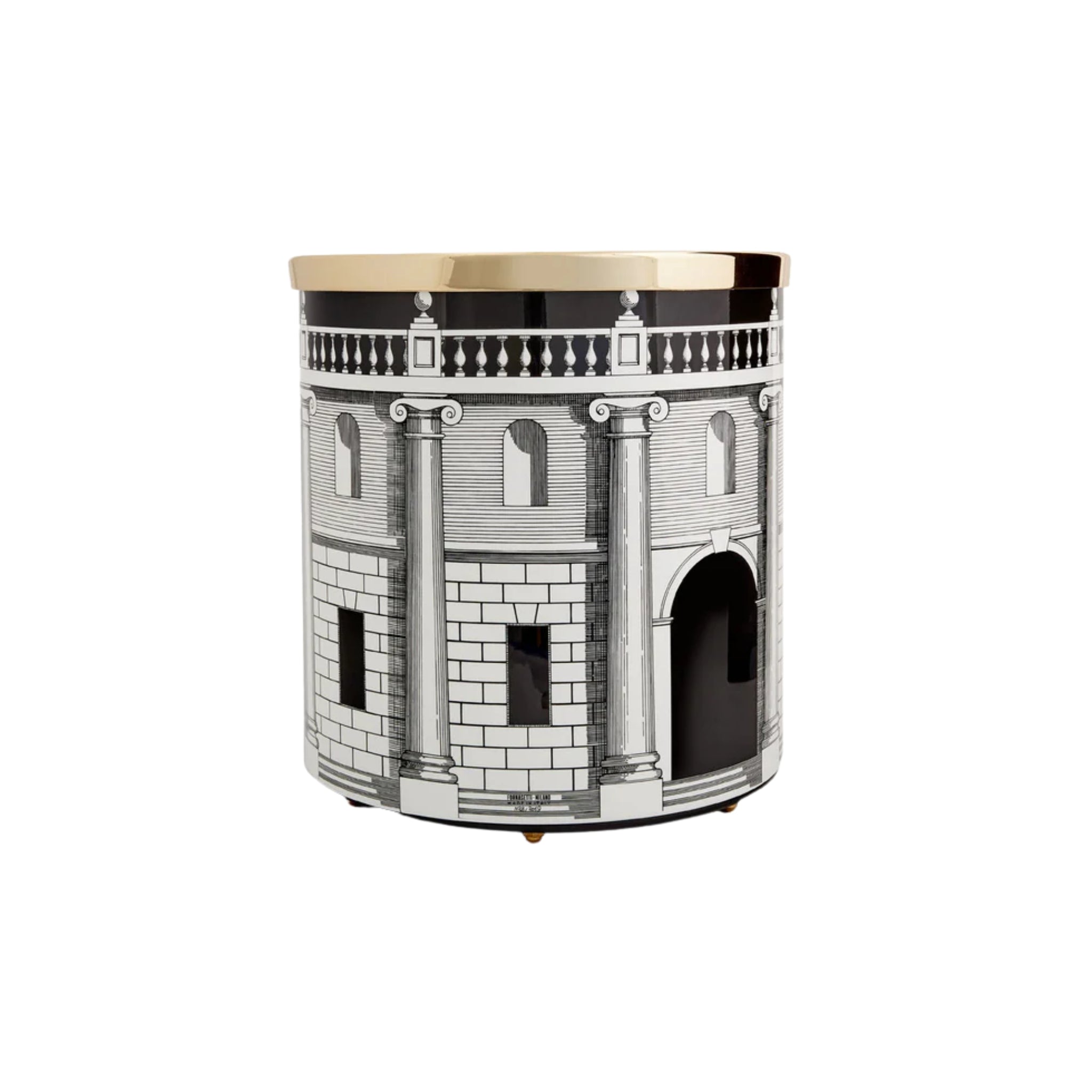 Corbeille à papier Fornasetti Casa con Colonne de Fornasetti | Maison Territo