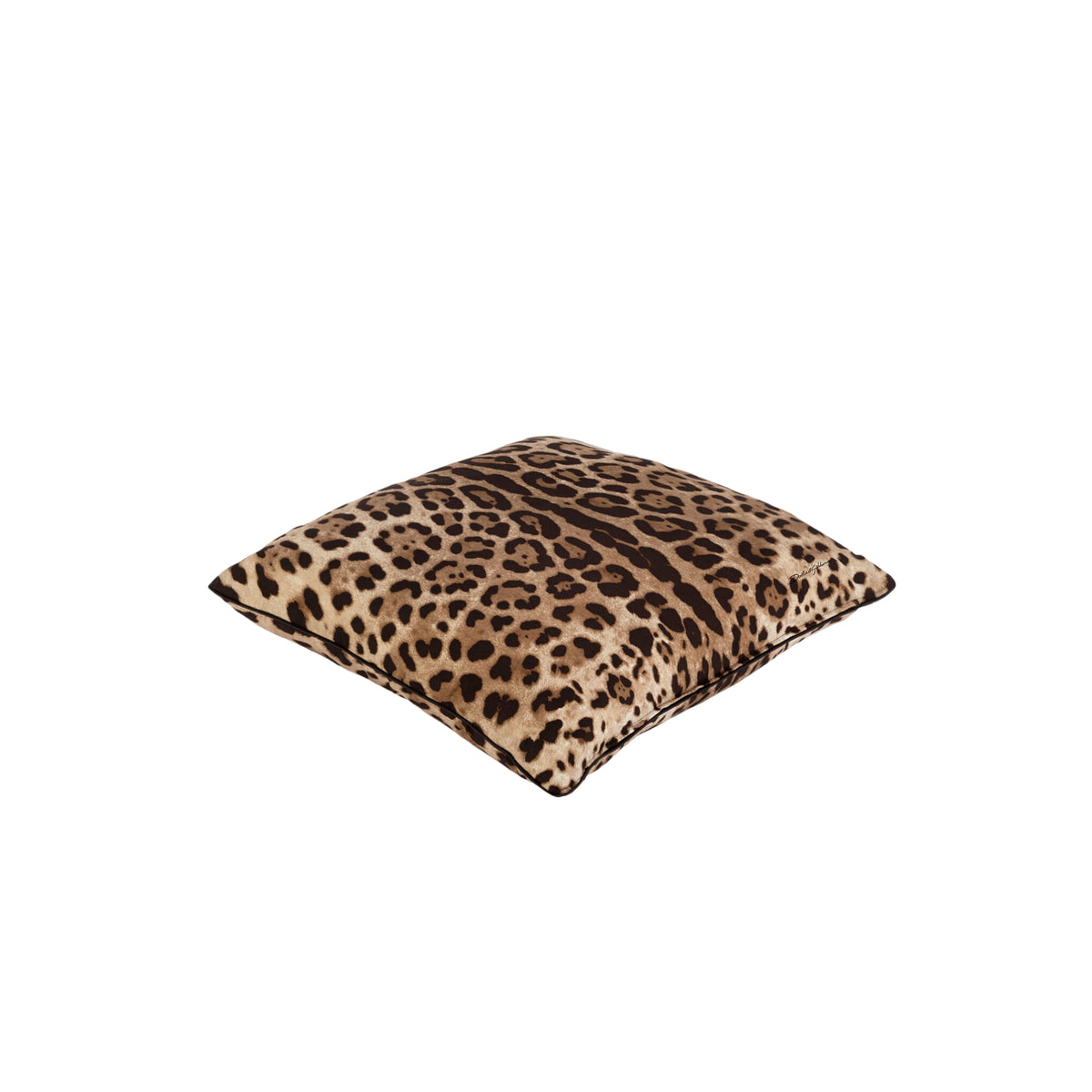 Coussin en soie Leopardo de Dolce & Gabbana Casa