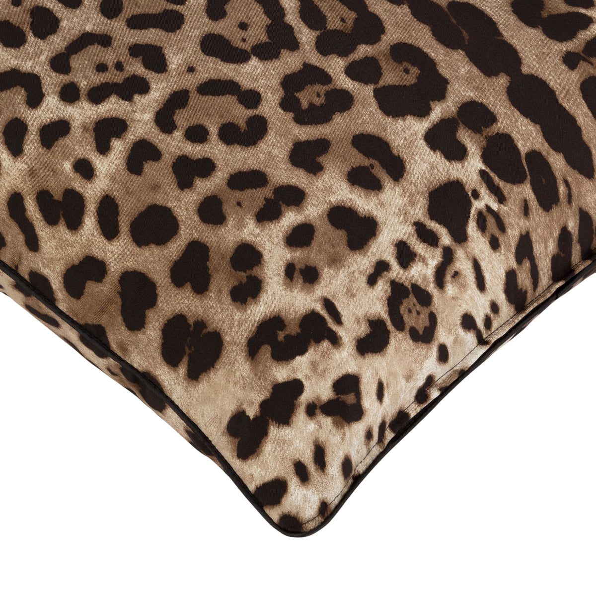 Coussin en soie Leopardo de Dolce & Gabbana Casa