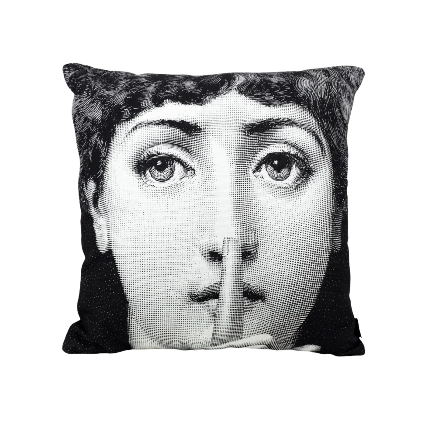 Coussin Fornasetti Silenzio – Tema e Variazioni de Fornasetti | Maison Territo