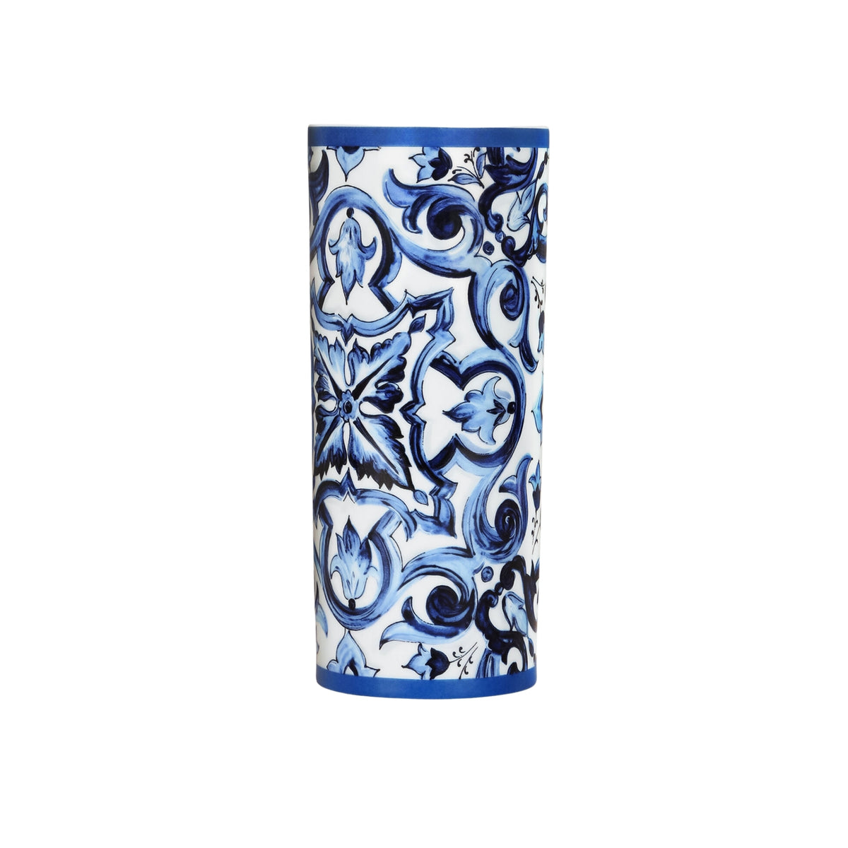 Vase cylindrique Blu mediterraneo de Dolce & Gabbana Casa