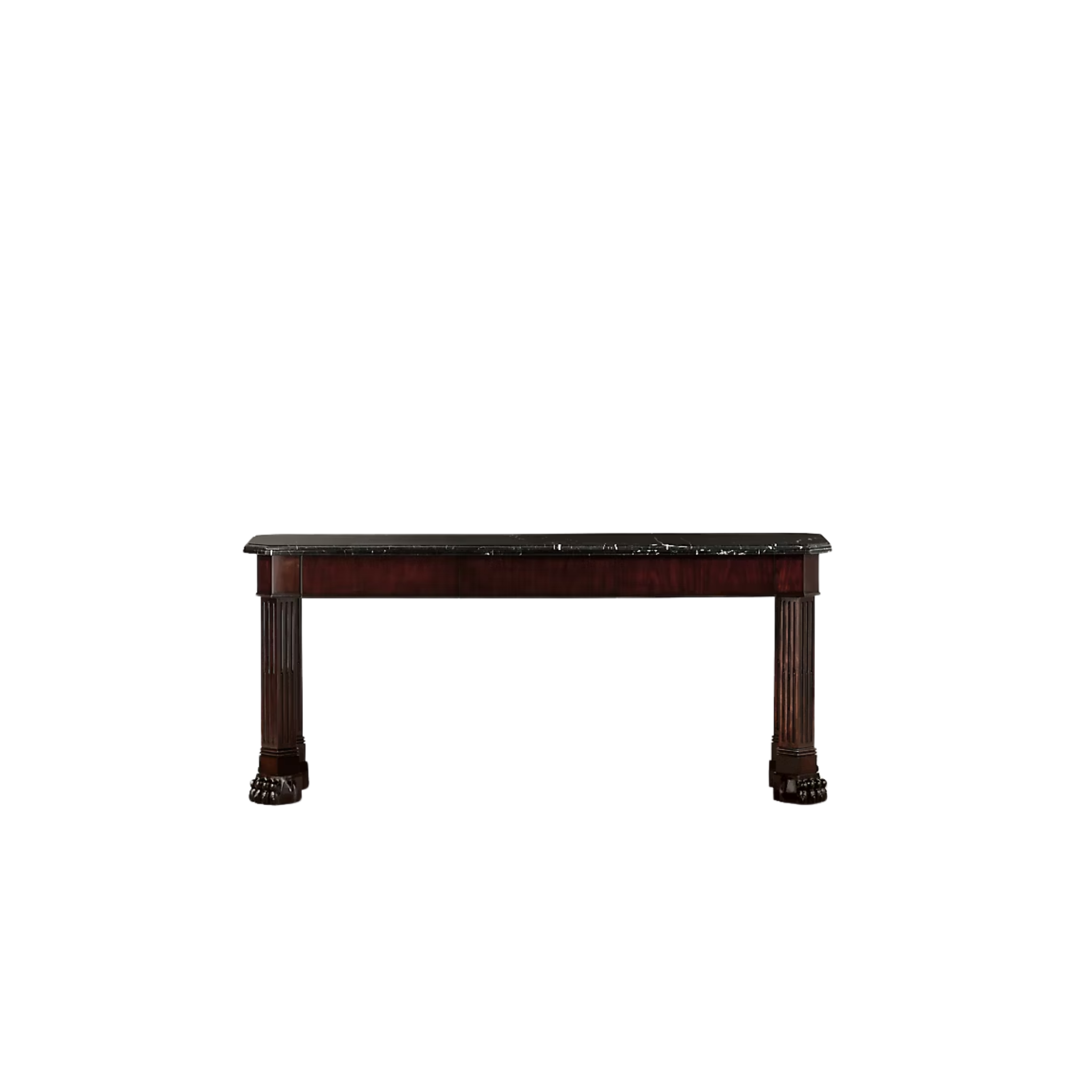 Console Dover en bois massif et marbre de Ralph Lauren