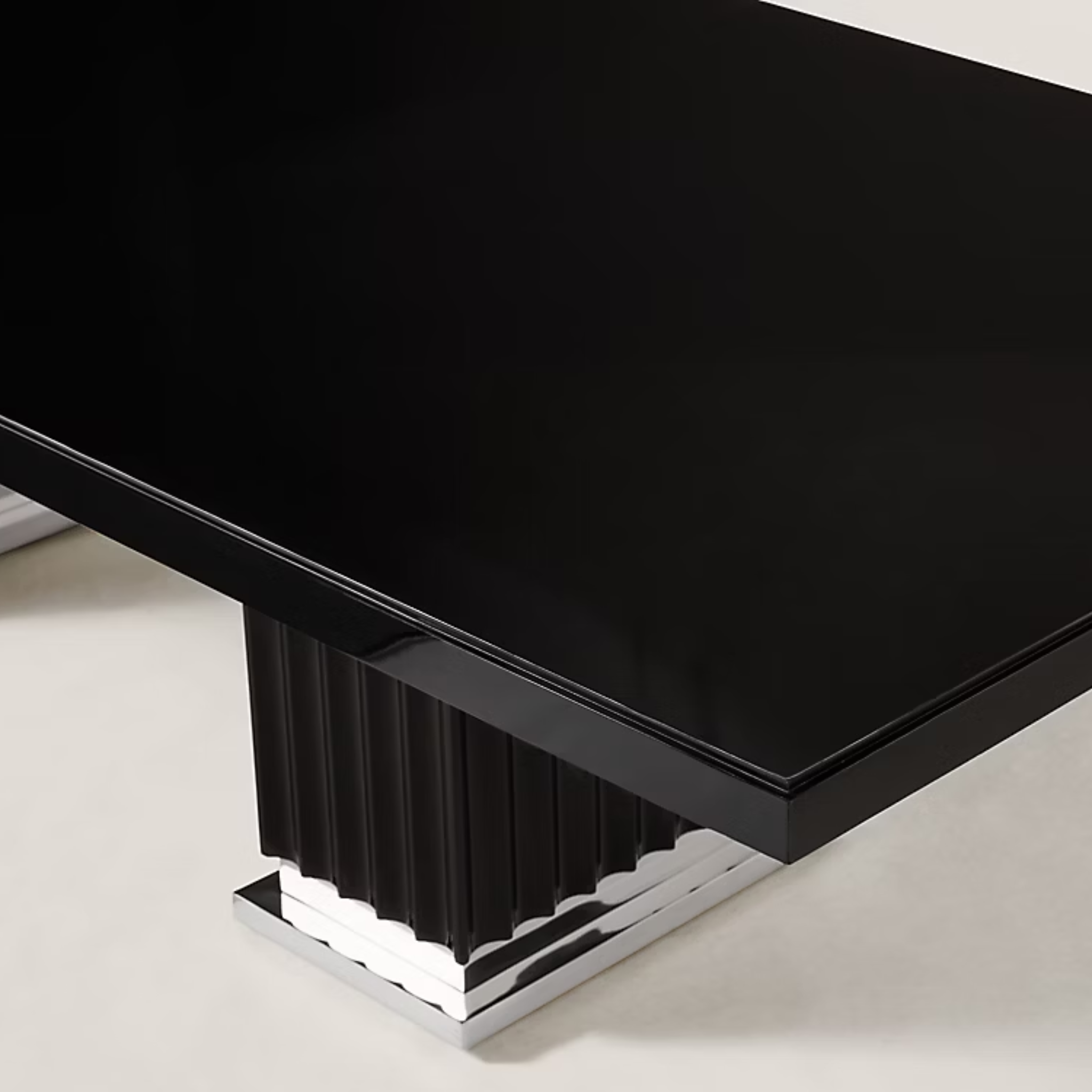 Table de repas extensible Duke à double piédestal de Ralph Lauren