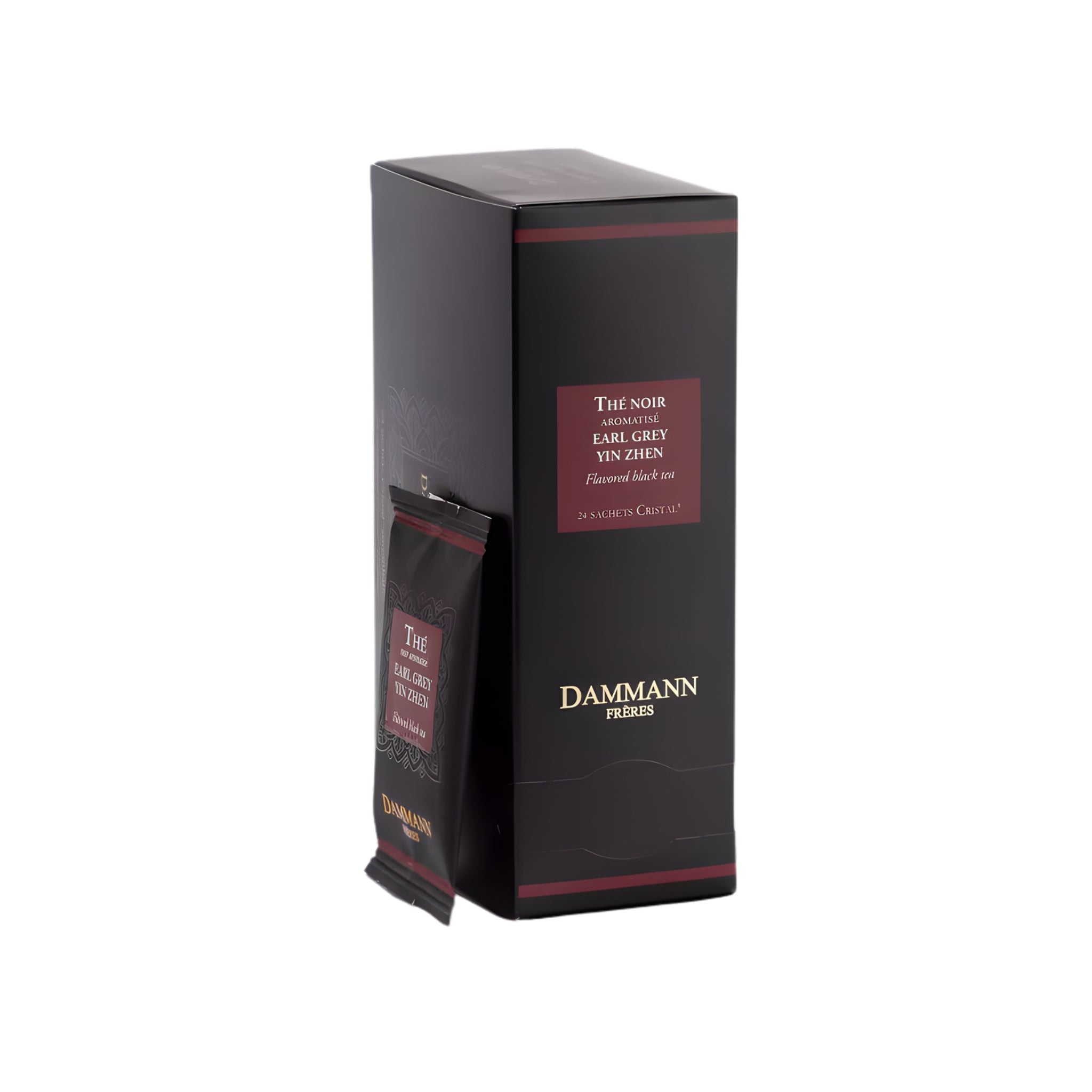 Earl Grey Yin Zhen Boîte 24 Sachets Enveloppés de Dammann Frères