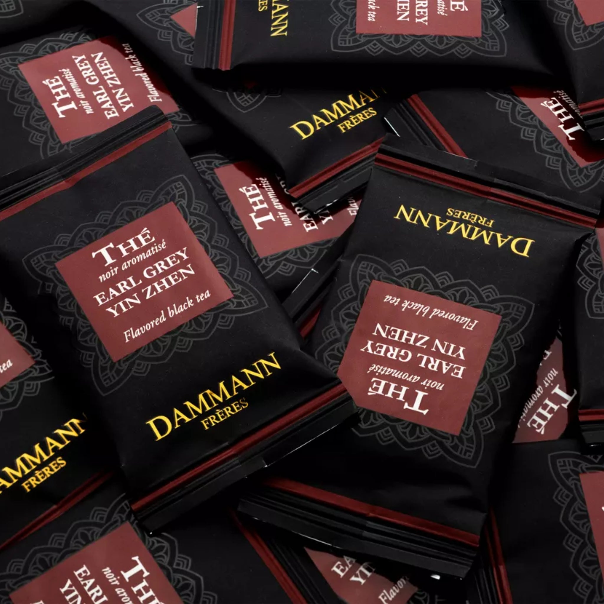 Earl Grey Yin Zhen Boîte 24 Sachets Enveloppés de Dammann Frères
