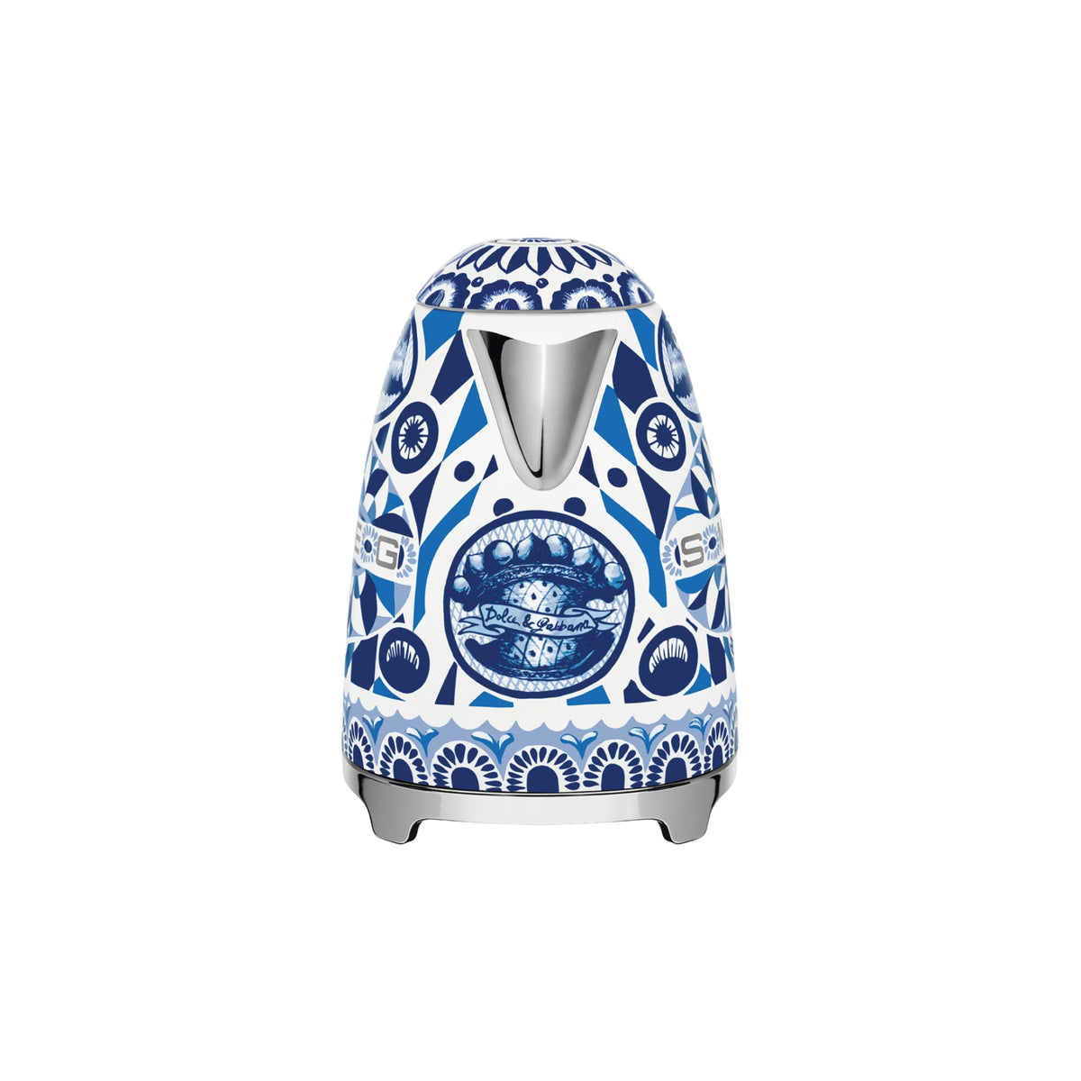 Bouilloire électrique Blu Mediterraneo de Smeg et Dolce & Gabbana Casa