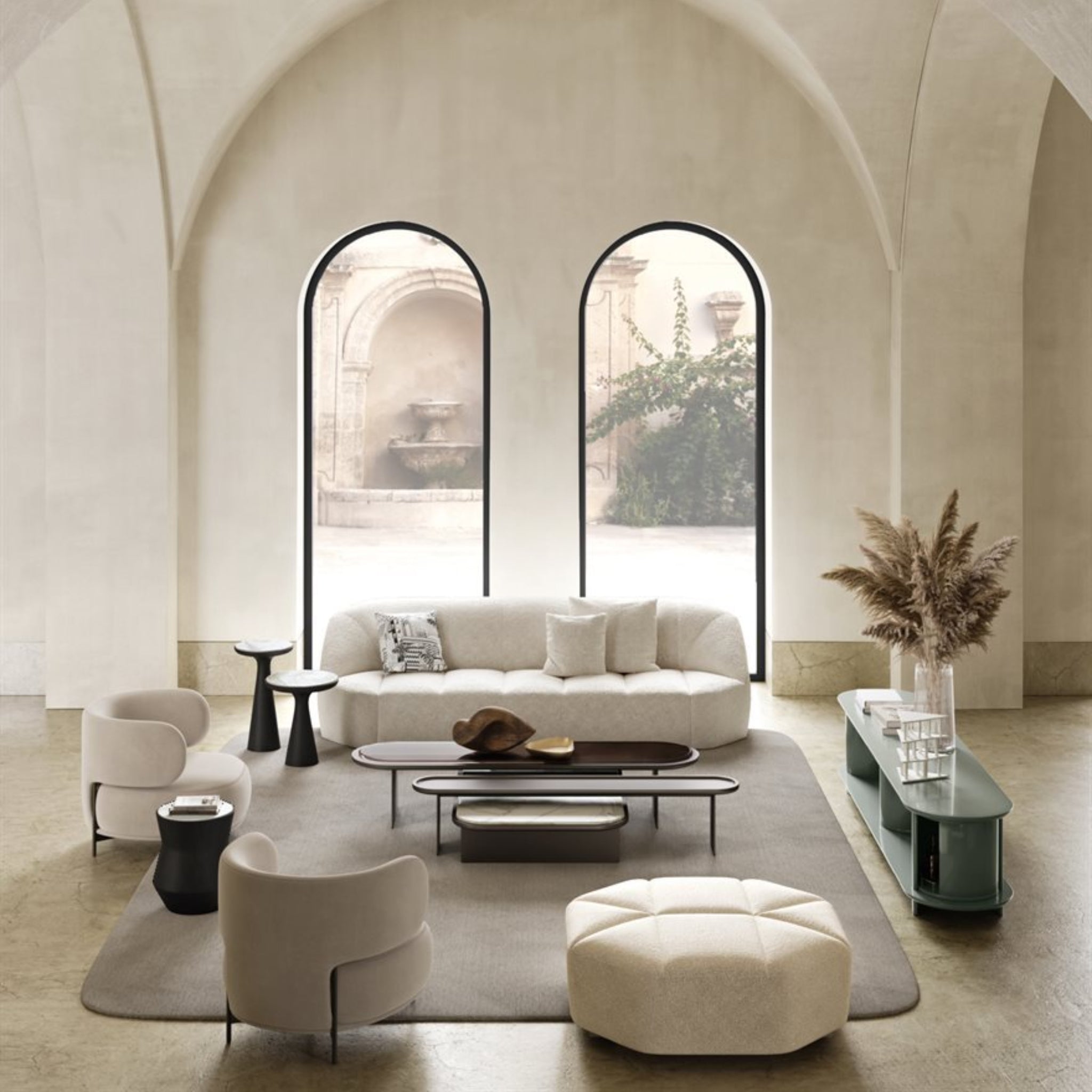 Fauteuil Akiko Lounge de Galloti&Radice
