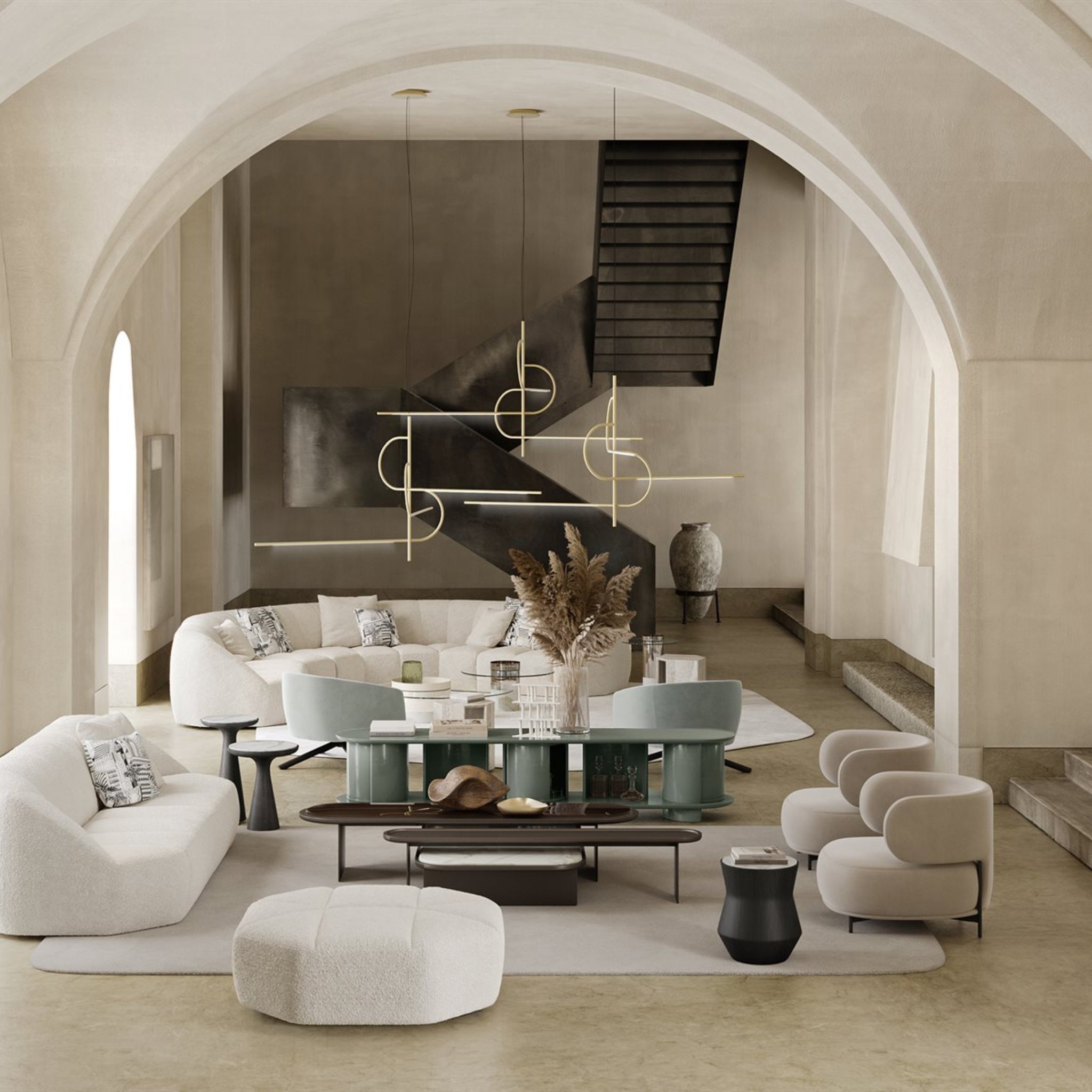 Fauteuil Akiko Lounge de Galloti&Radice