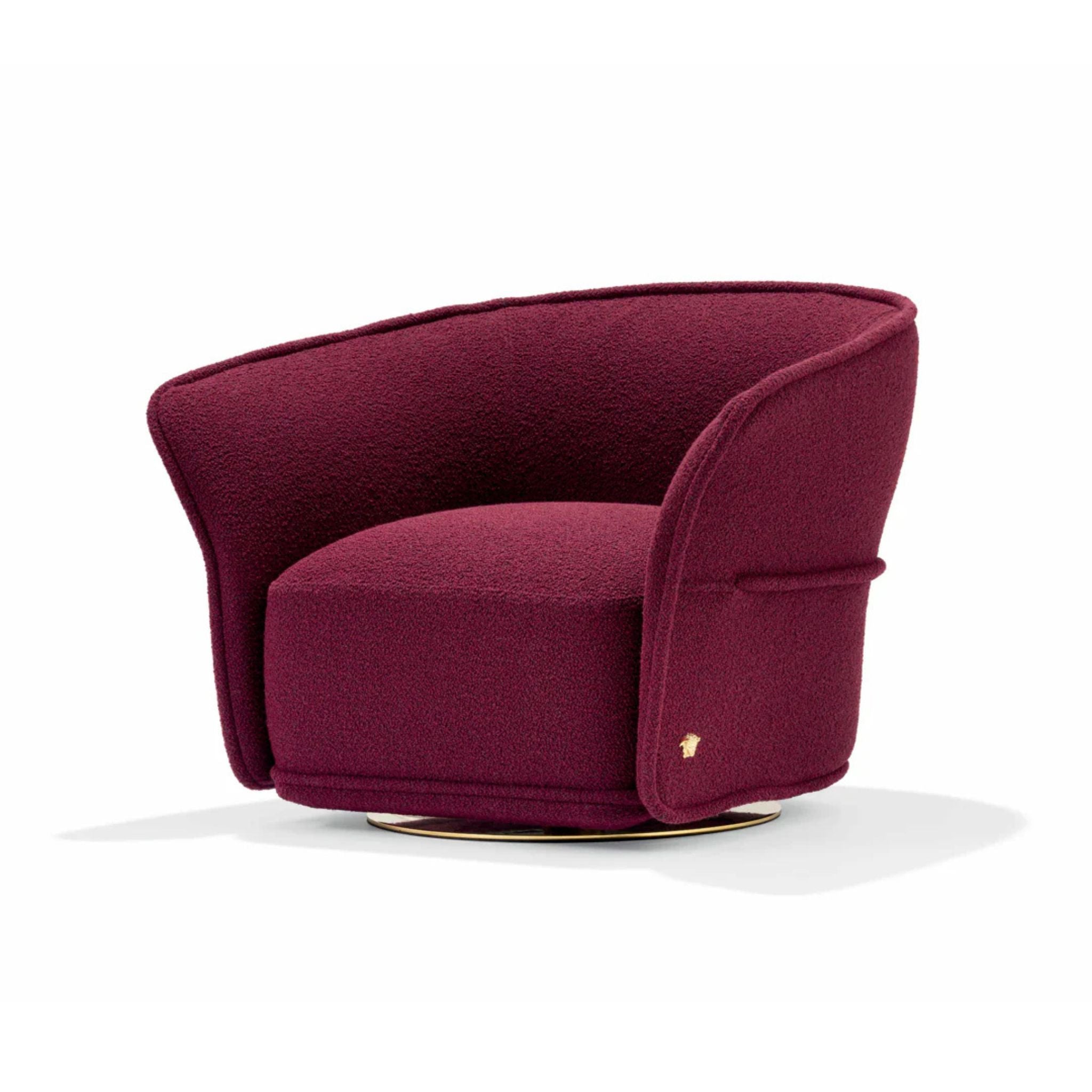 Fauteuil pivotant Goddess de Versace Home