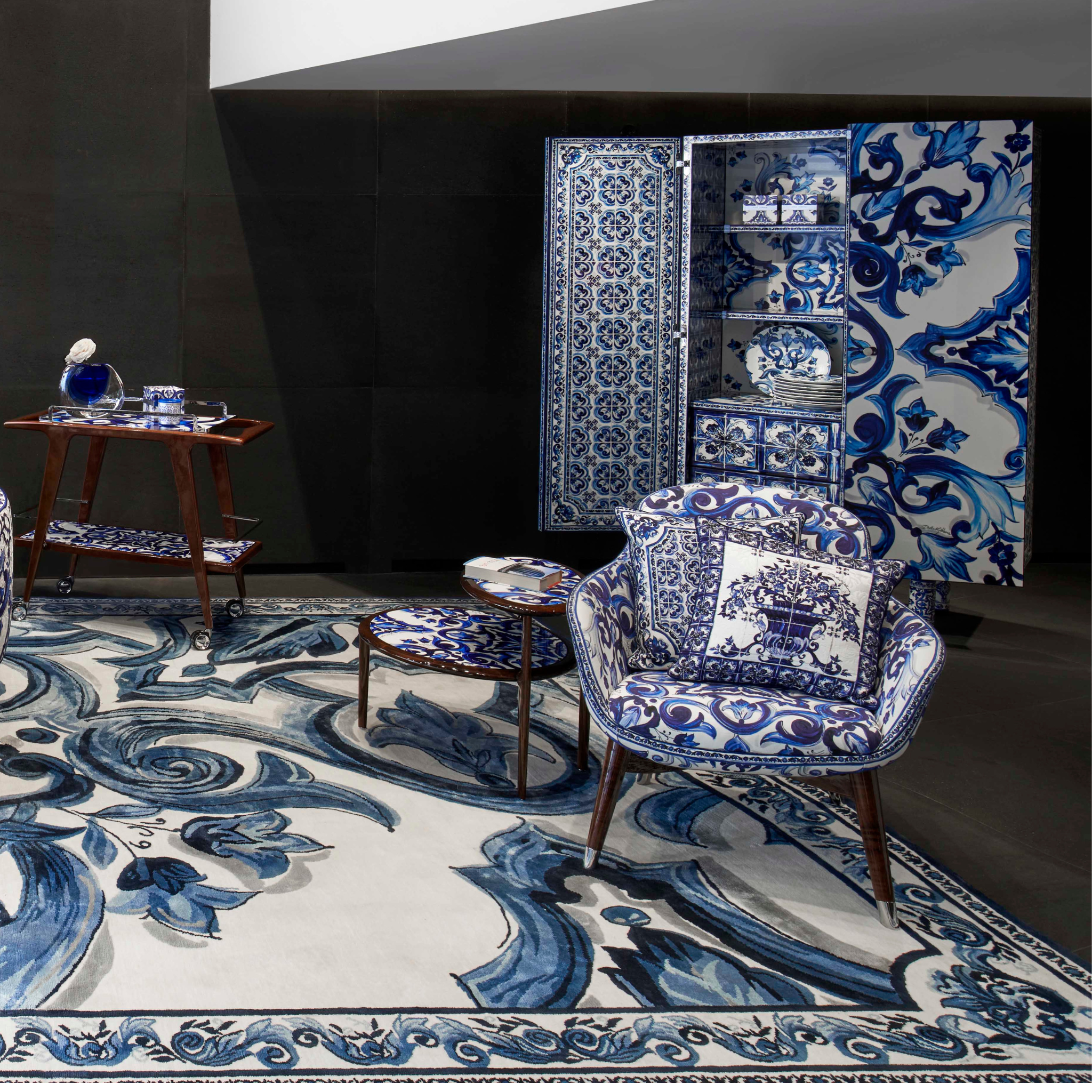 Fauteuil Lavanda par Dolce & Gabbana Casa