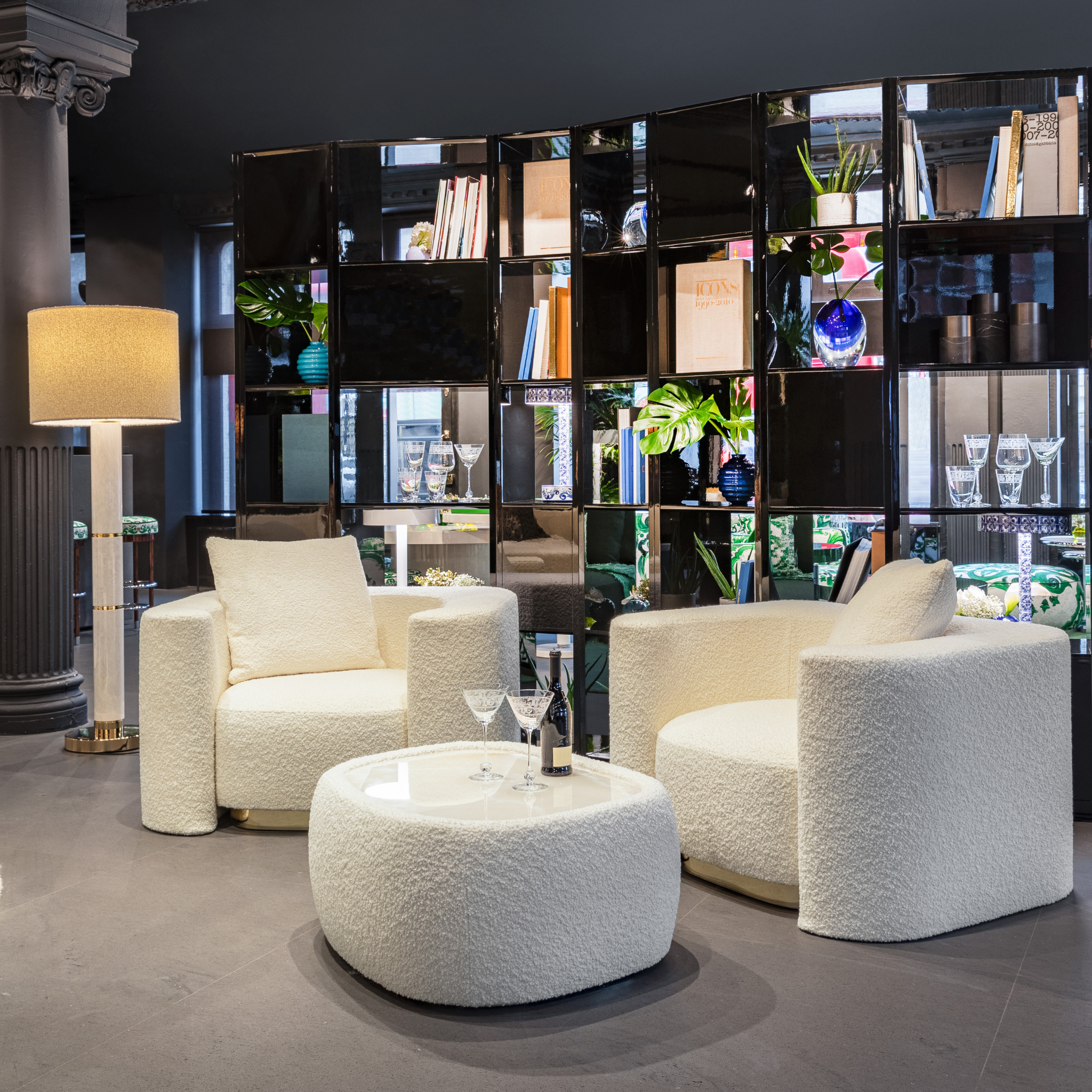 Fauteuil Moon par Dolce & Gabbana Casa