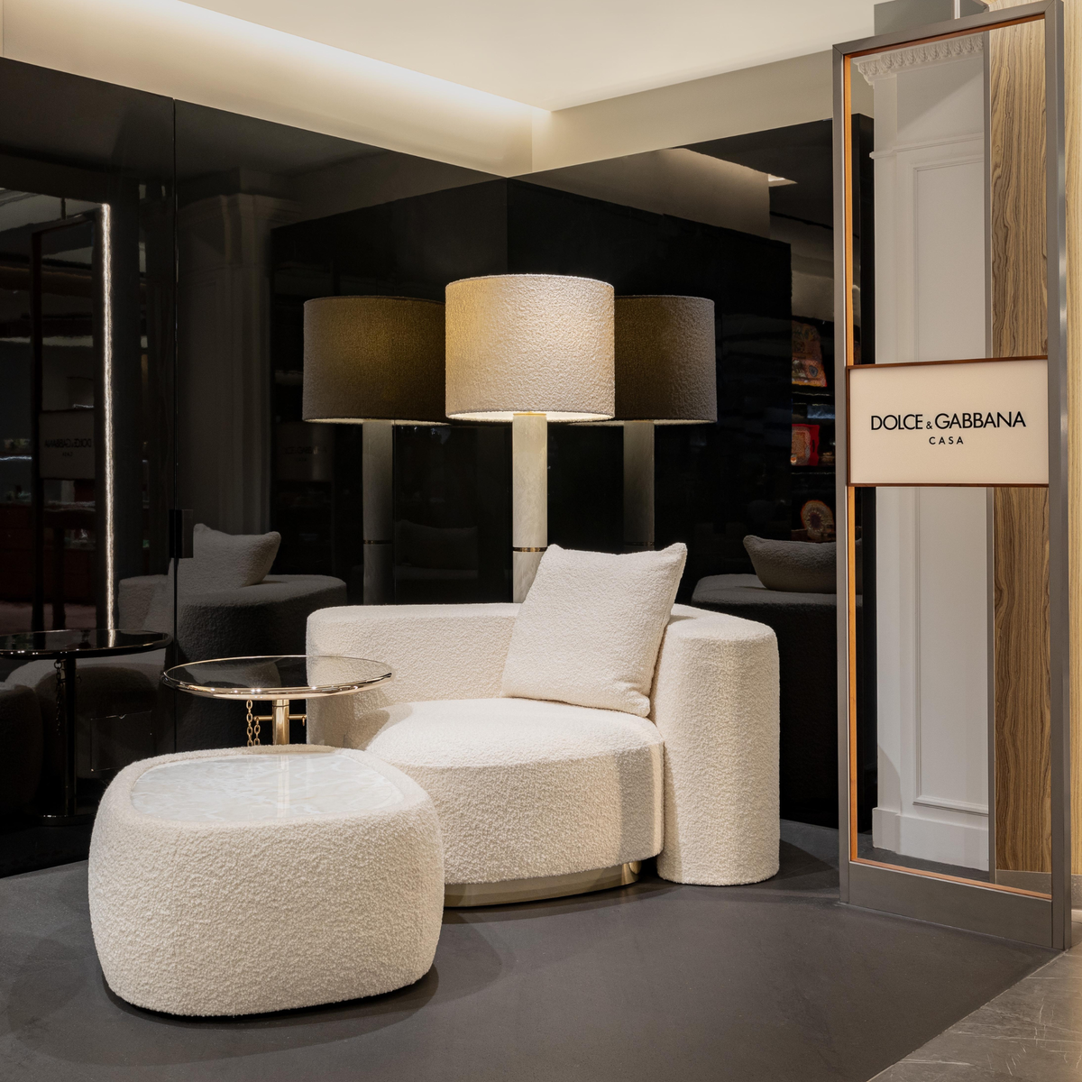Fauteuil Moon par Dolce & Gabbana Casa