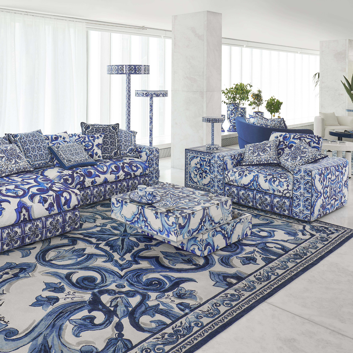 Fauteuil Ortensia par Dolce & Gabbana Casa