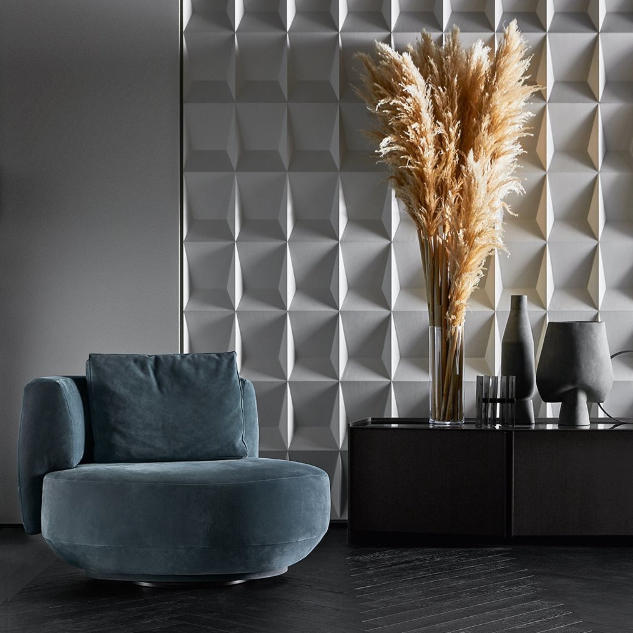 Fauteuil pivotant Audrey Poltrona de Galloti&Radice