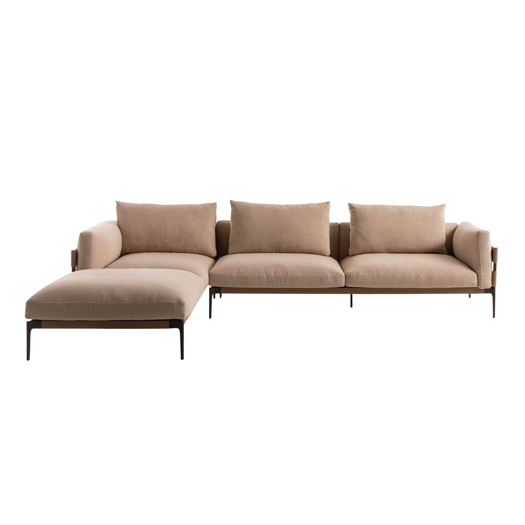 Canapé modulaire F-Stripes de Fendi Casa