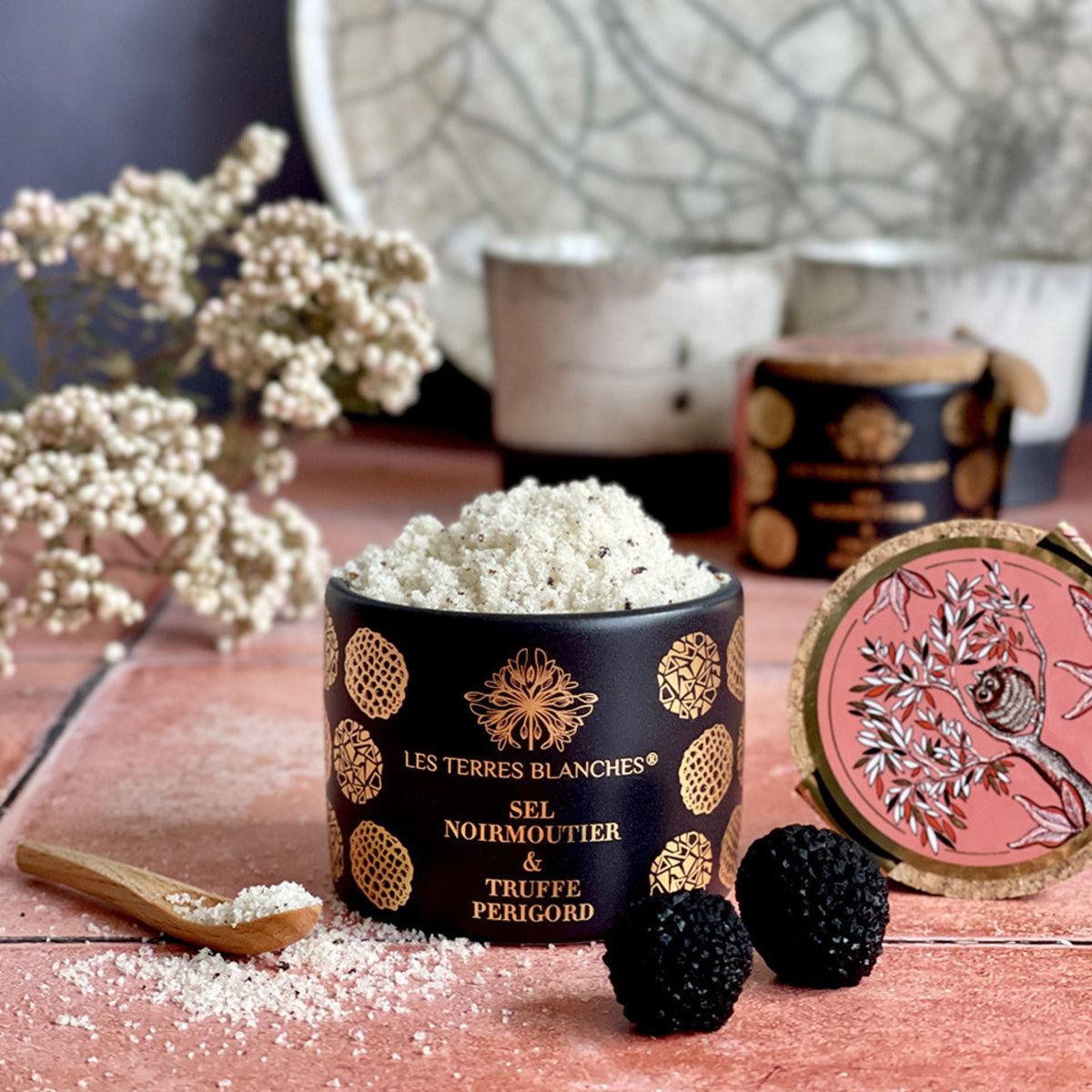 Fleur de Sel Noirmoutier et truffe noire de Les Terres Blanches