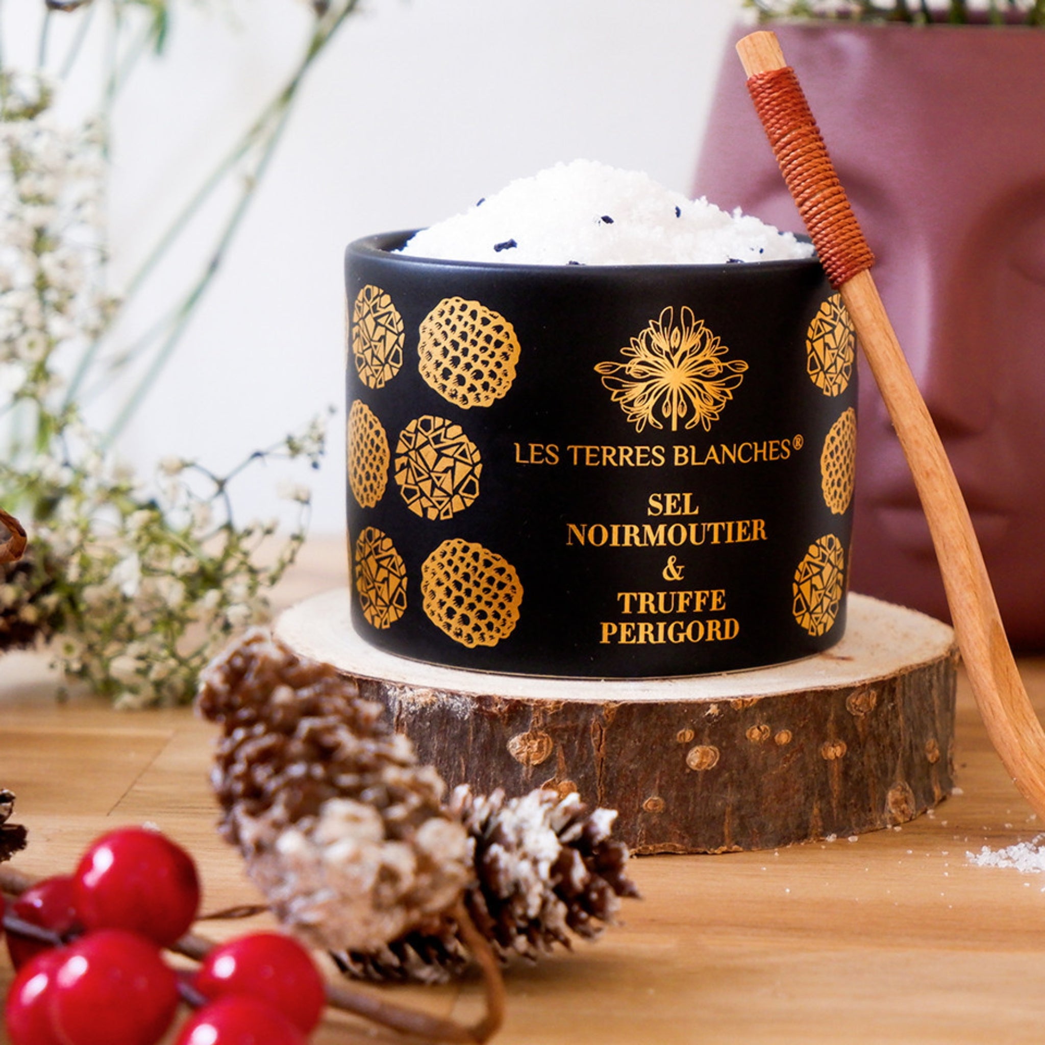 Fleur de Sel Noirmoutier et truffe noire de Les Terres Blanches