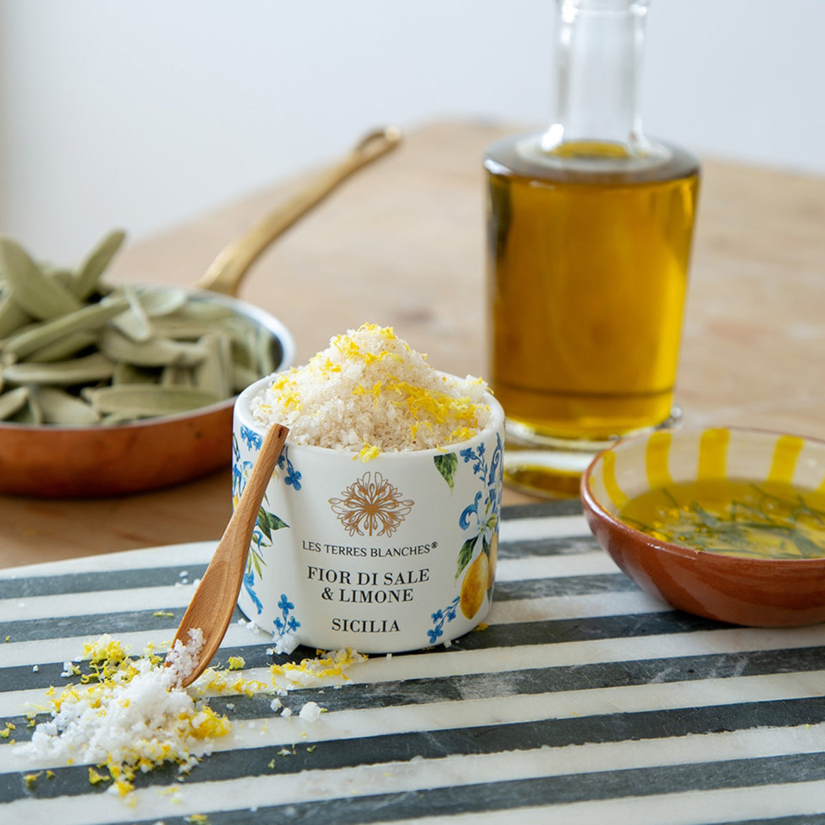 Fleur de Sel Sicilia & Limone Sicilia de Les Terres Blanches