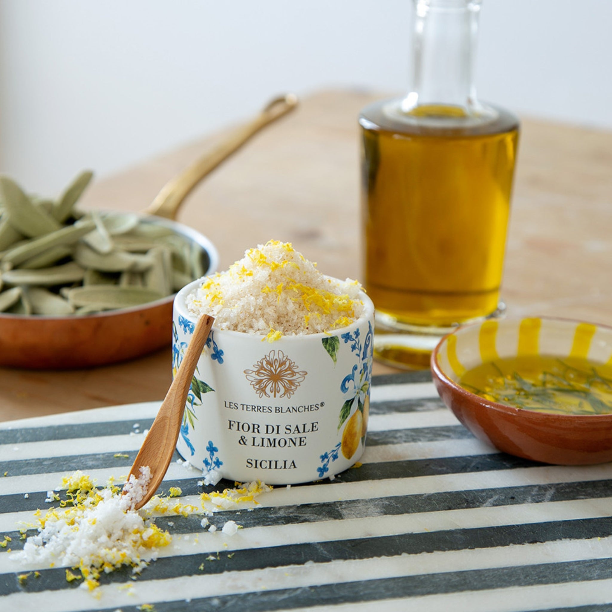 Fleur de Sel Sicilia & Limone Sicilia de Les Terres Blanches
