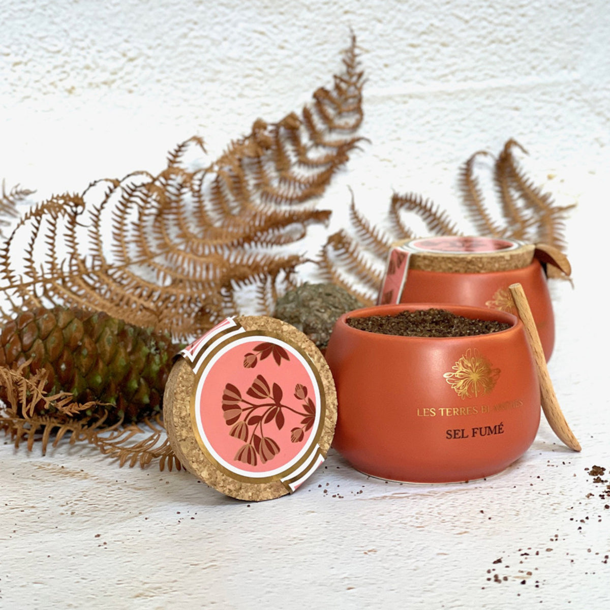 Fleur de Sel Fumé de Les terres Blanches