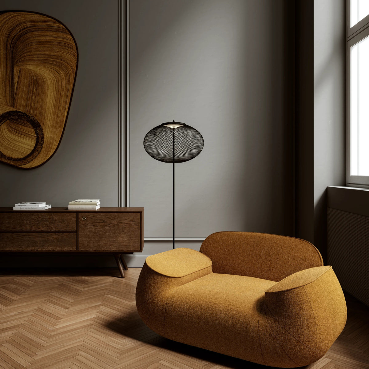 Lampe sur pied NR2 de Moooi