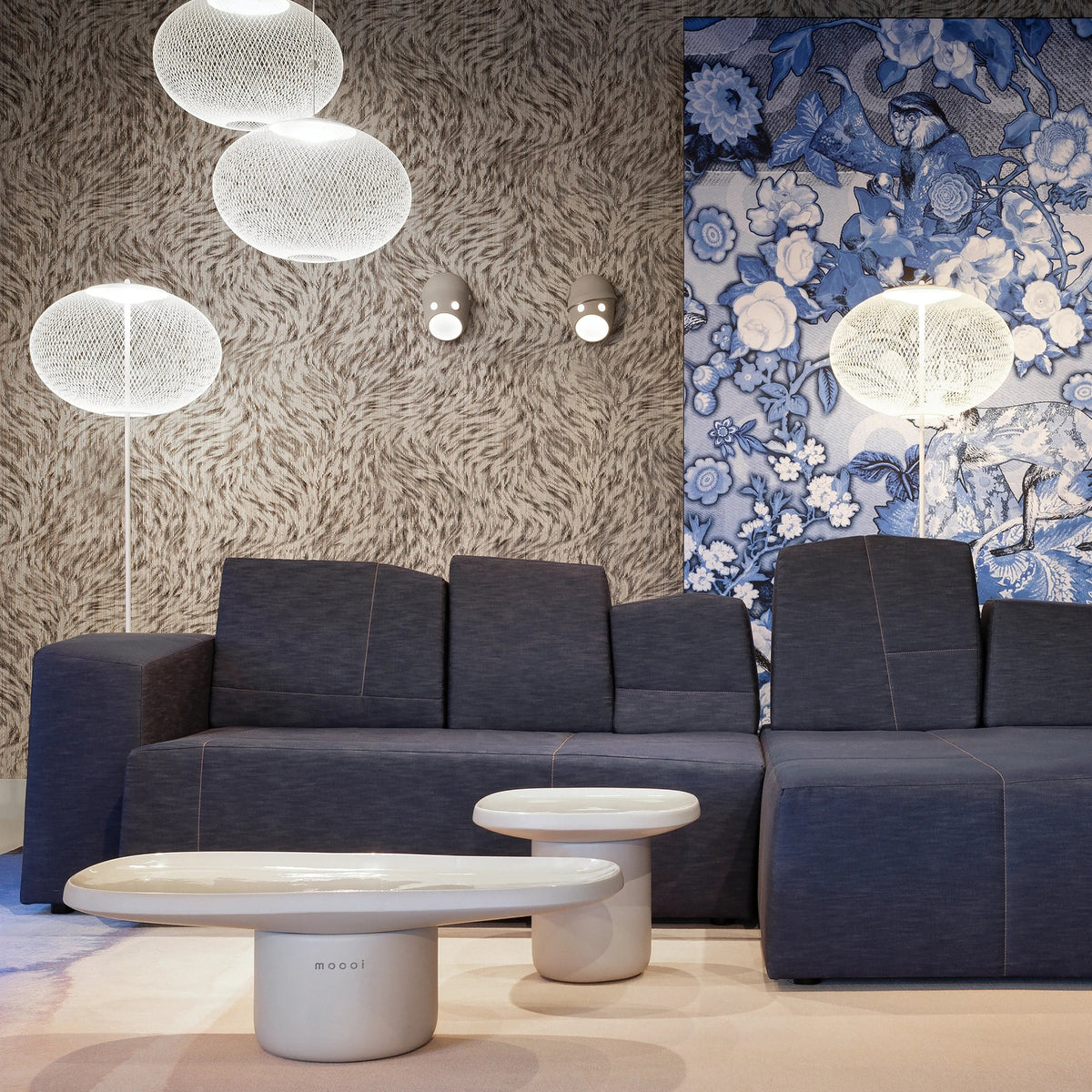Lampe sur pied NR2 de Moooi