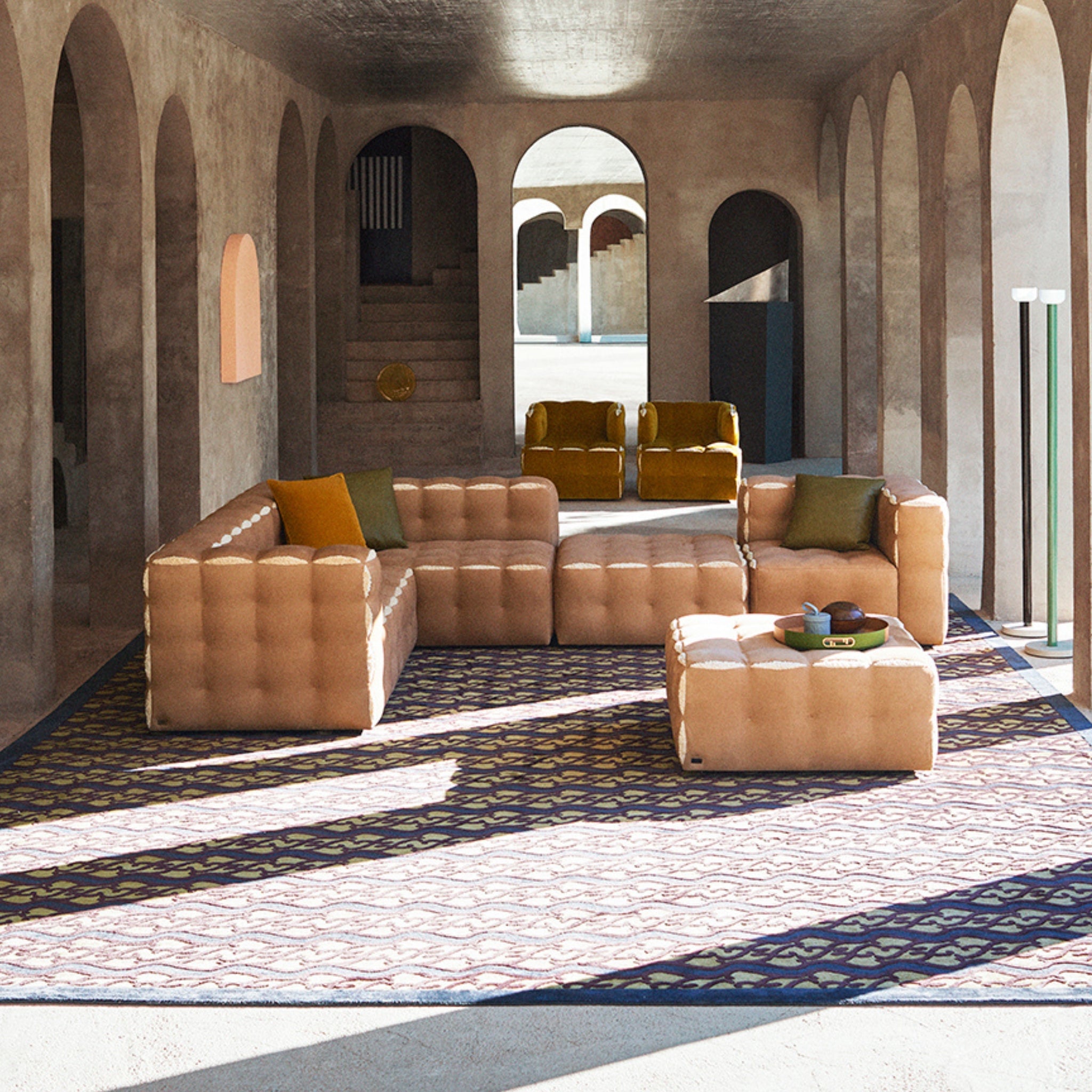 Canapé modulaire Fun Fendi de Fendi Casa