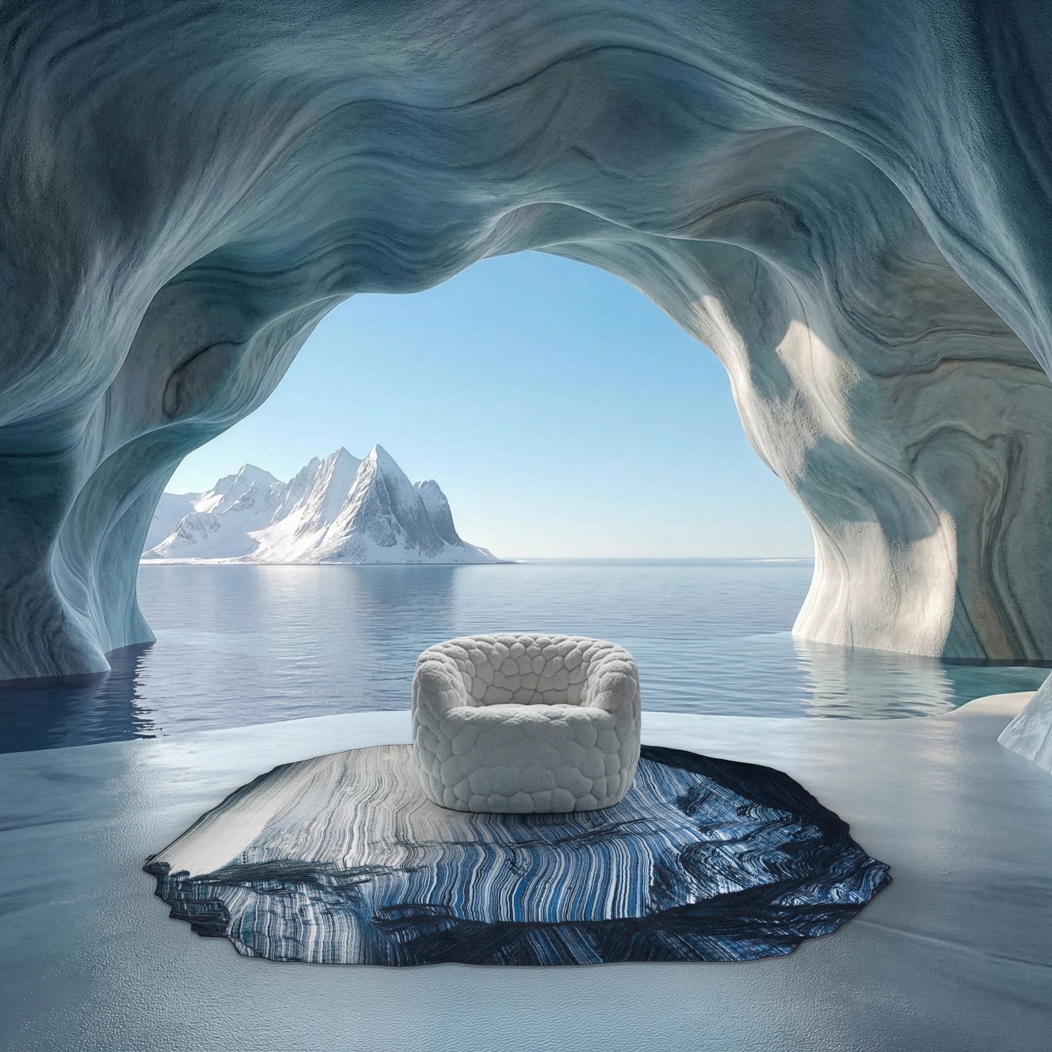 Tapis future fossils de Moooi