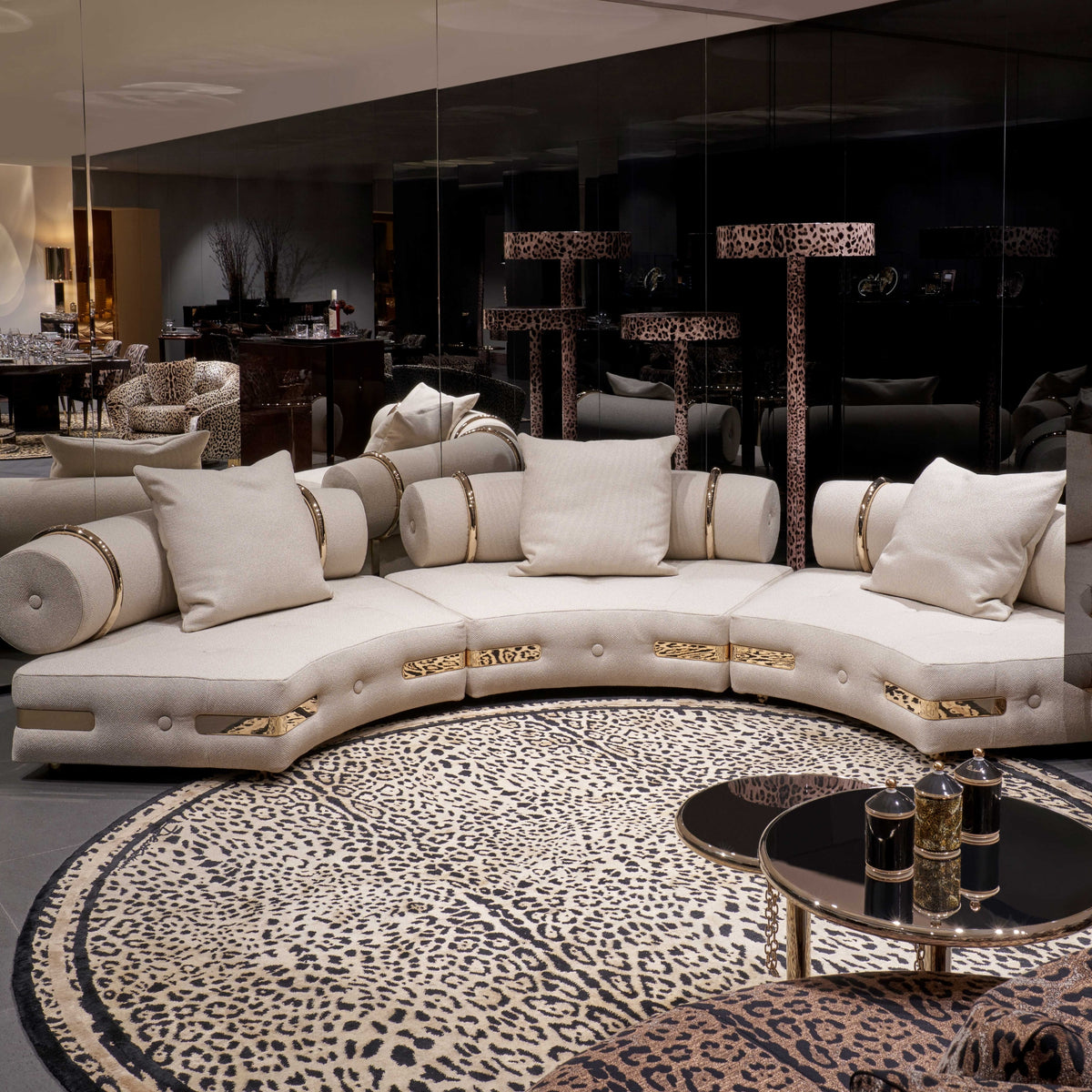 Canapé modulaire Gardenia Lite de Dolce & Gabbana Casa